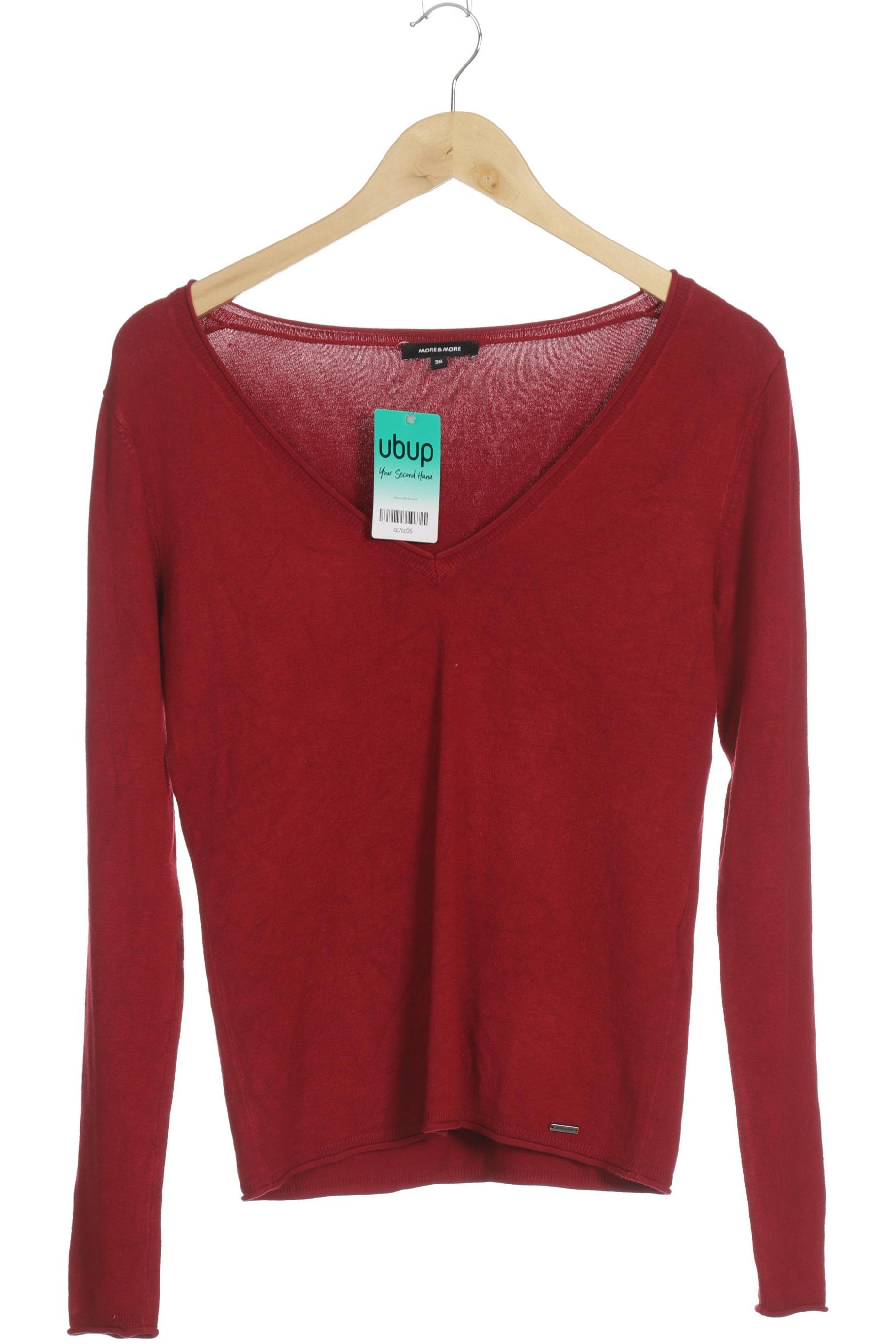 

More & More Damen Pullover, rot, Gr. 36