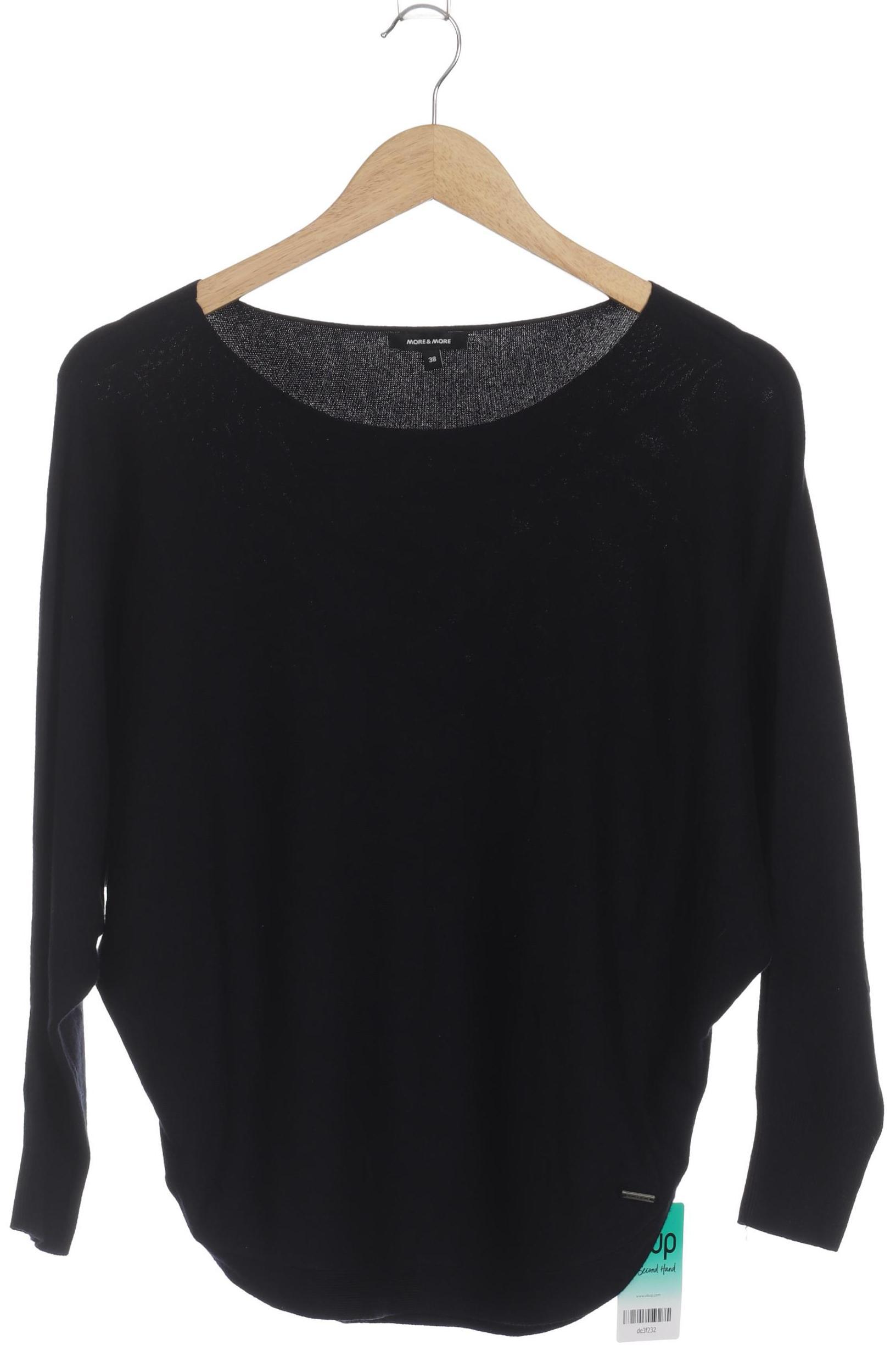 

More & More Damen Pullover, schwarz, Gr. 38