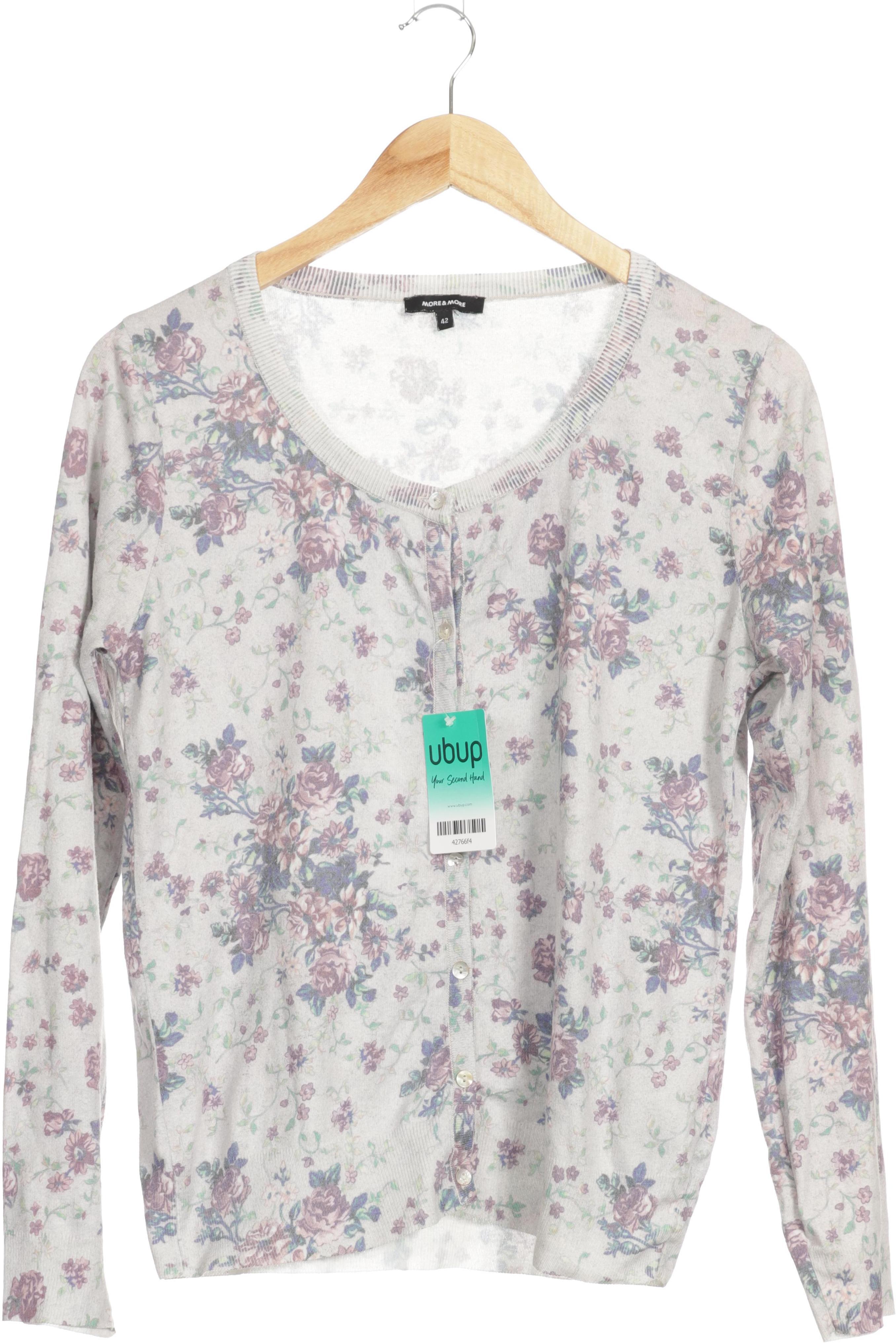 

More & More Damen Strickjacke, grau, Gr. 42