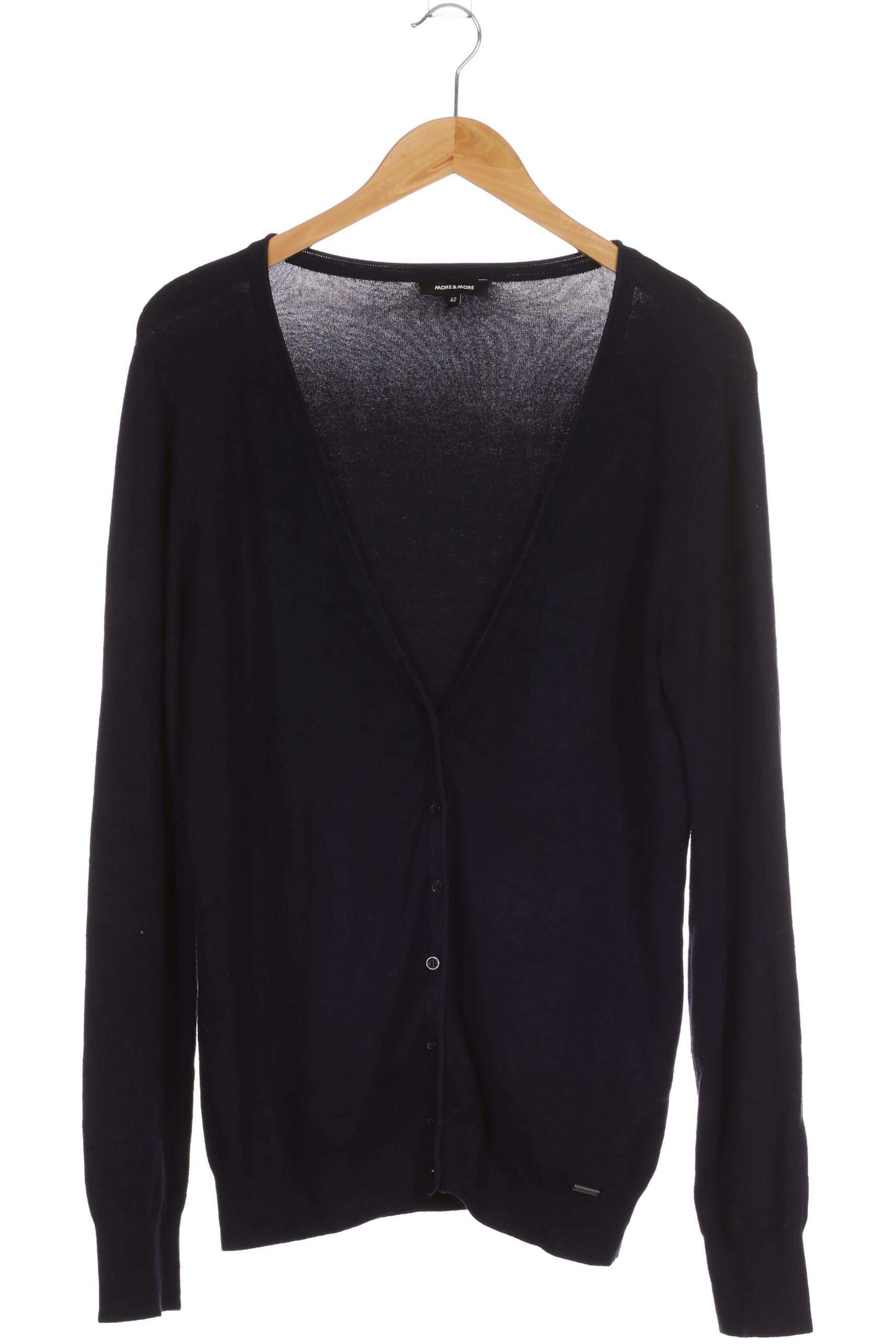 

More & More Damen Strickjacke, blau, Gr. 42
