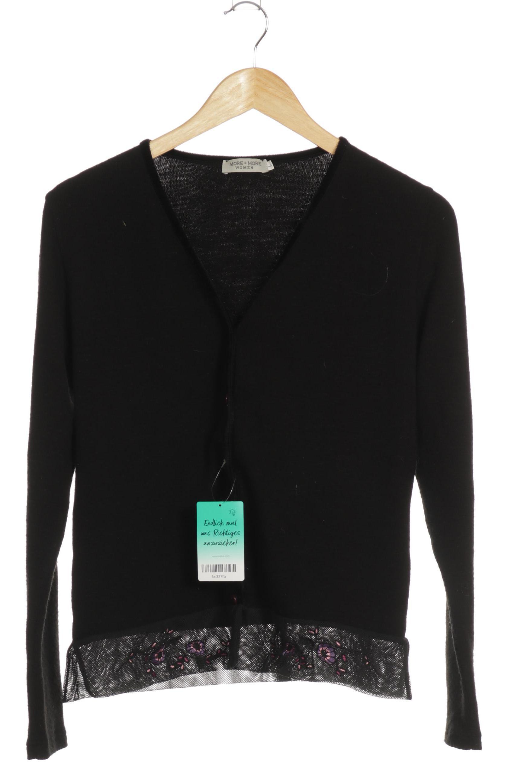 

More & More Damen Strickjacke, schwarz, Gr.