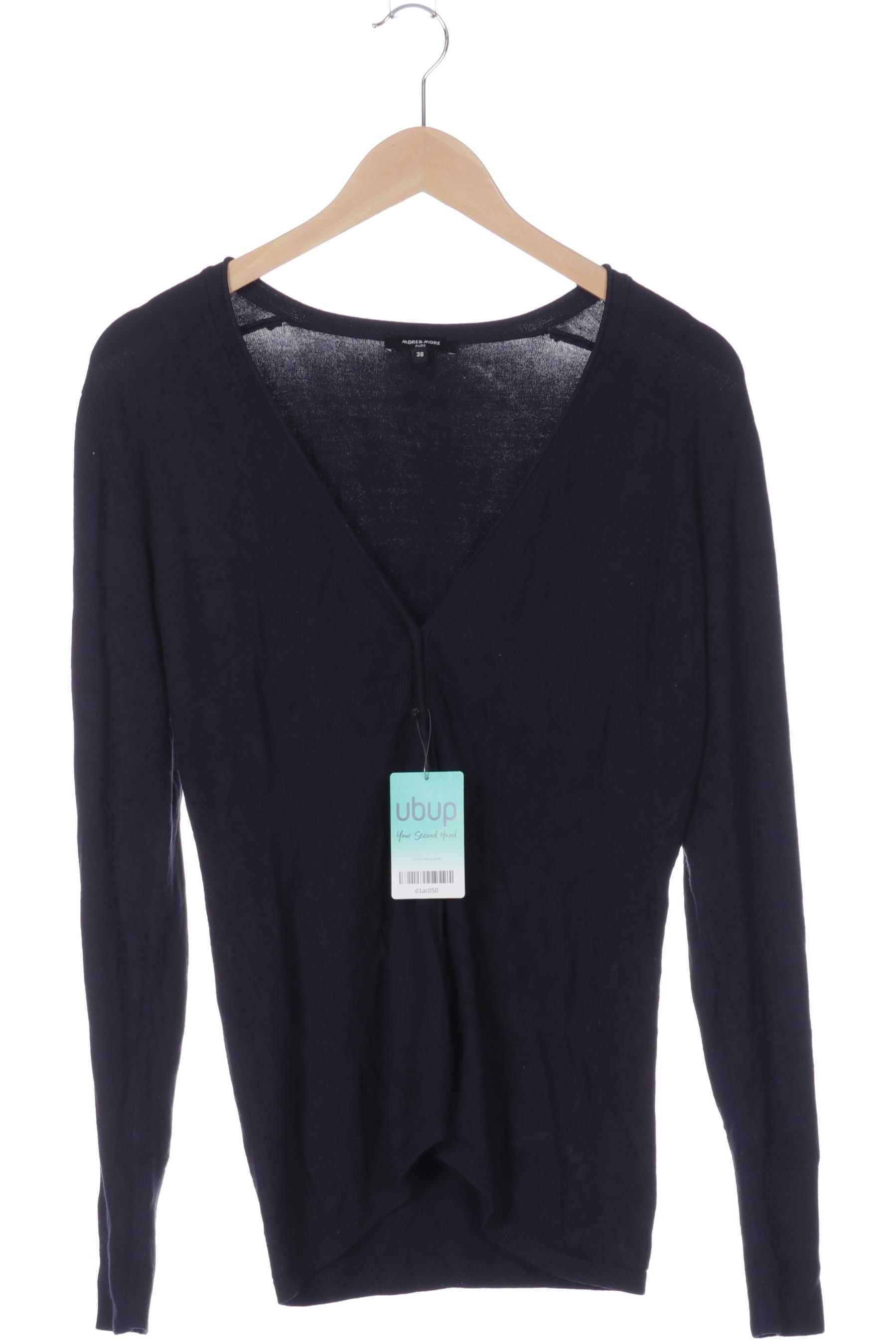 

More & More Damen Strickjacke, blau, Gr. 38