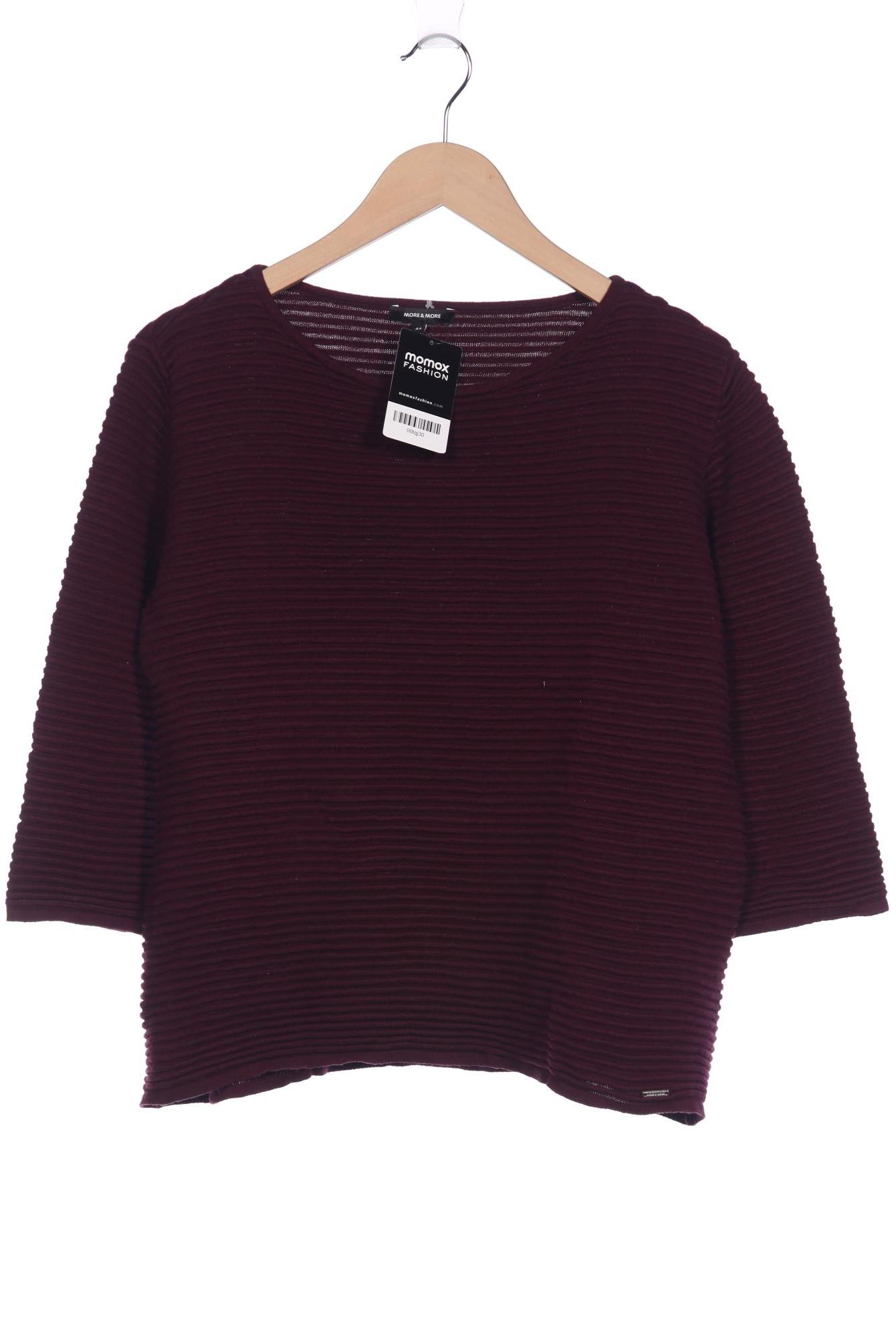 

More & More Damen Pullover, bordeaux, Gr. 44