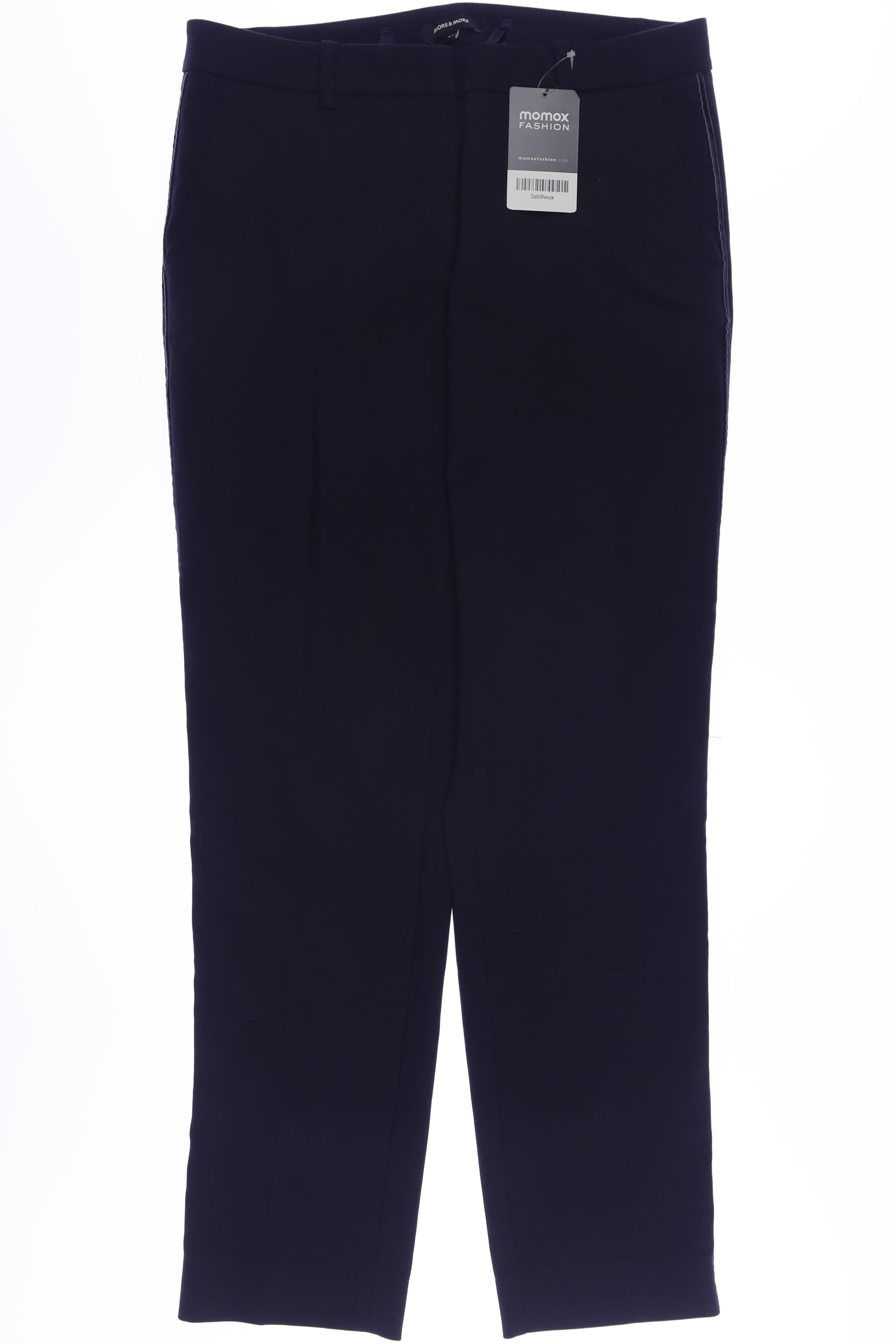 

More & More Damen Stoffhose, marineblau, Gr. 34