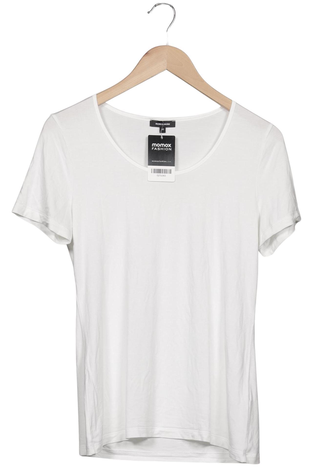 

More & More Damen T-Shirt, weiß, Gr. 40