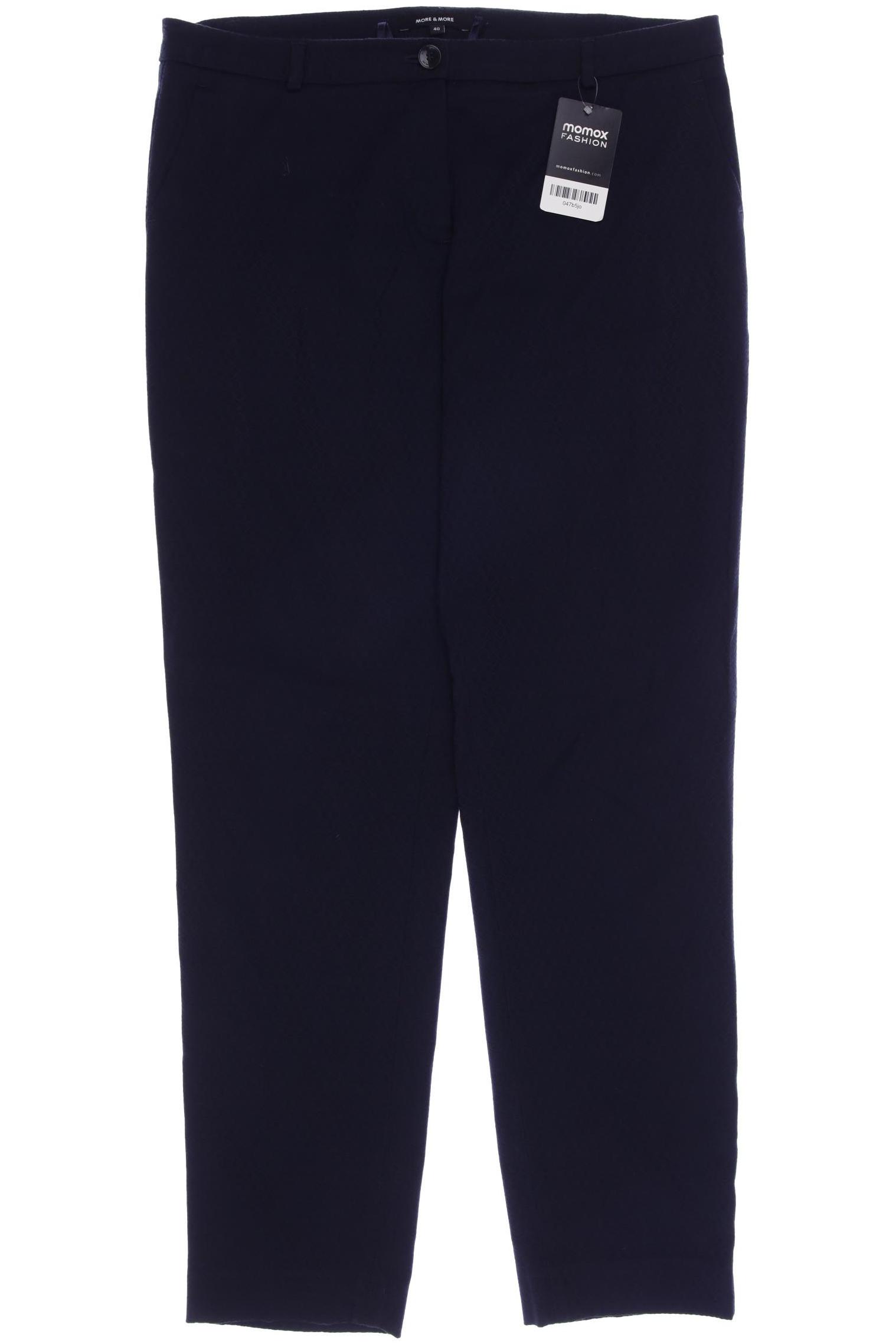 

More & More Damen Stoffhose, marineblau, Gr. 40