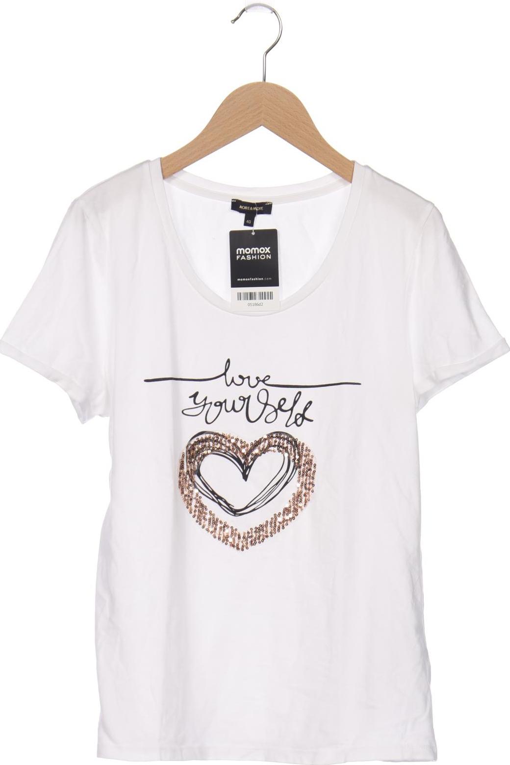 

More & More Damen T-Shirt, weiß