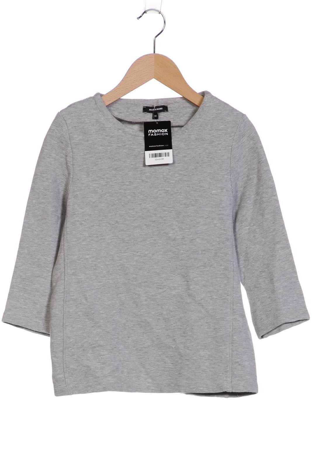 

More & More Damen Sweatshirt, grau, Gr. 34