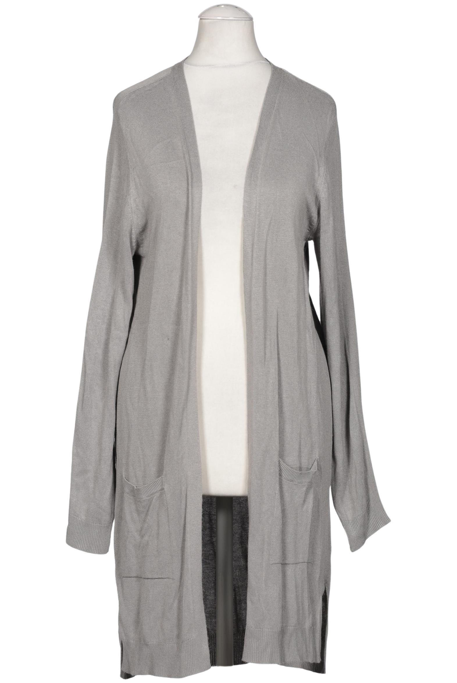 

More & More Damen Strickjacke, grau, Gr. 36