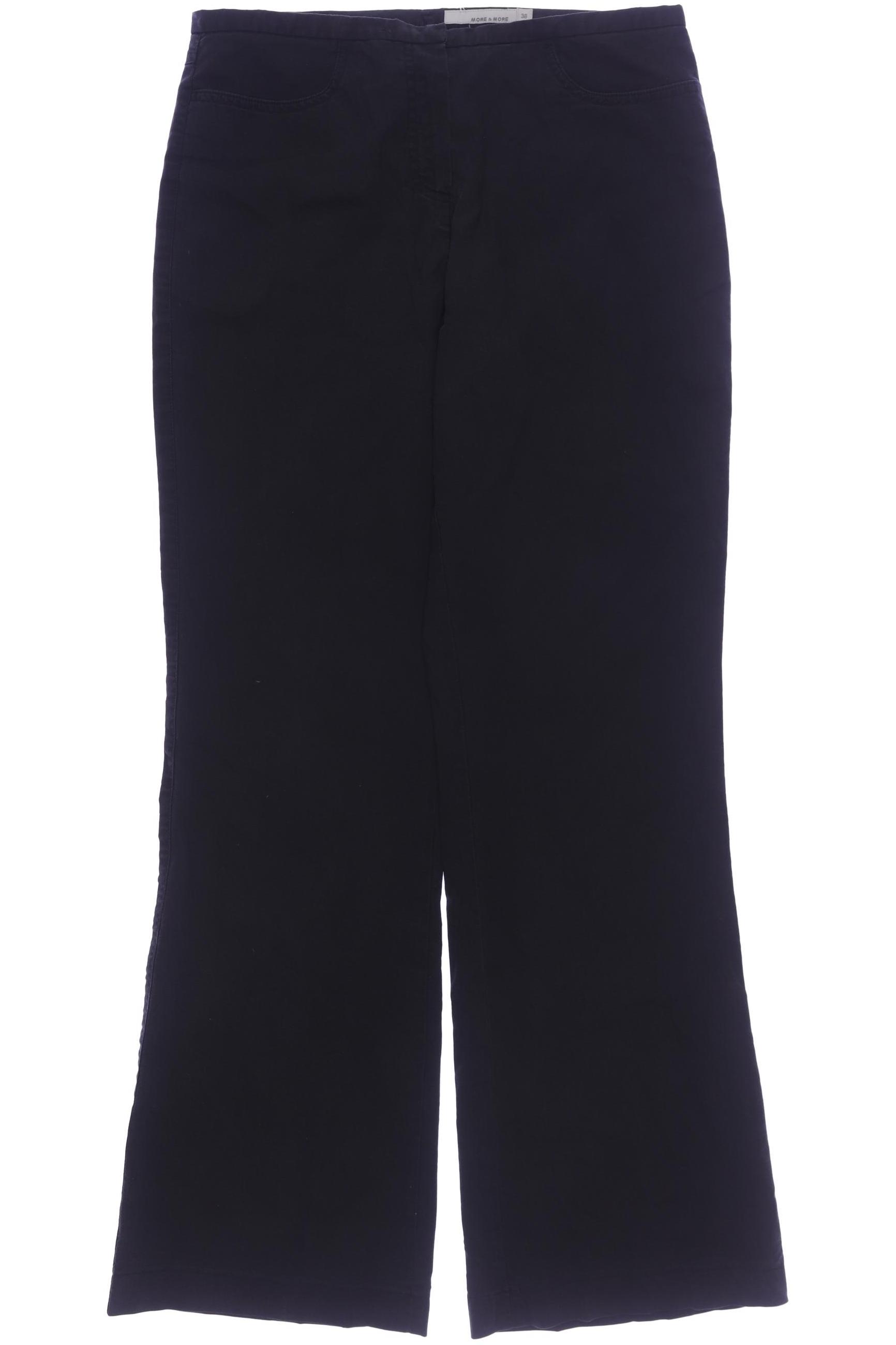 

More & More Damen Stoffhose, schwarz, Gr. 38