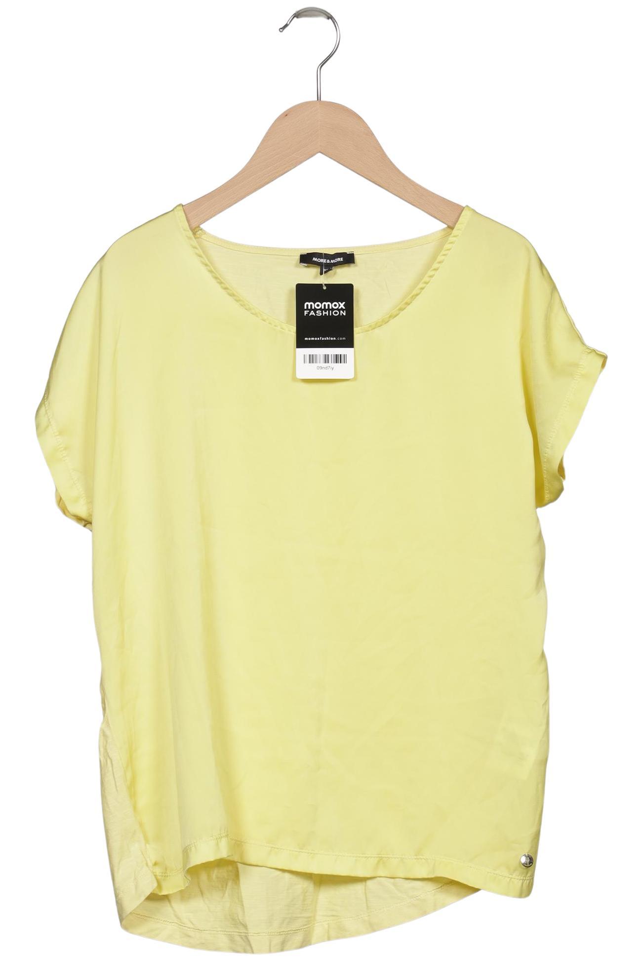 

More & More Damen T-Shirt, gelb, Gr. 38