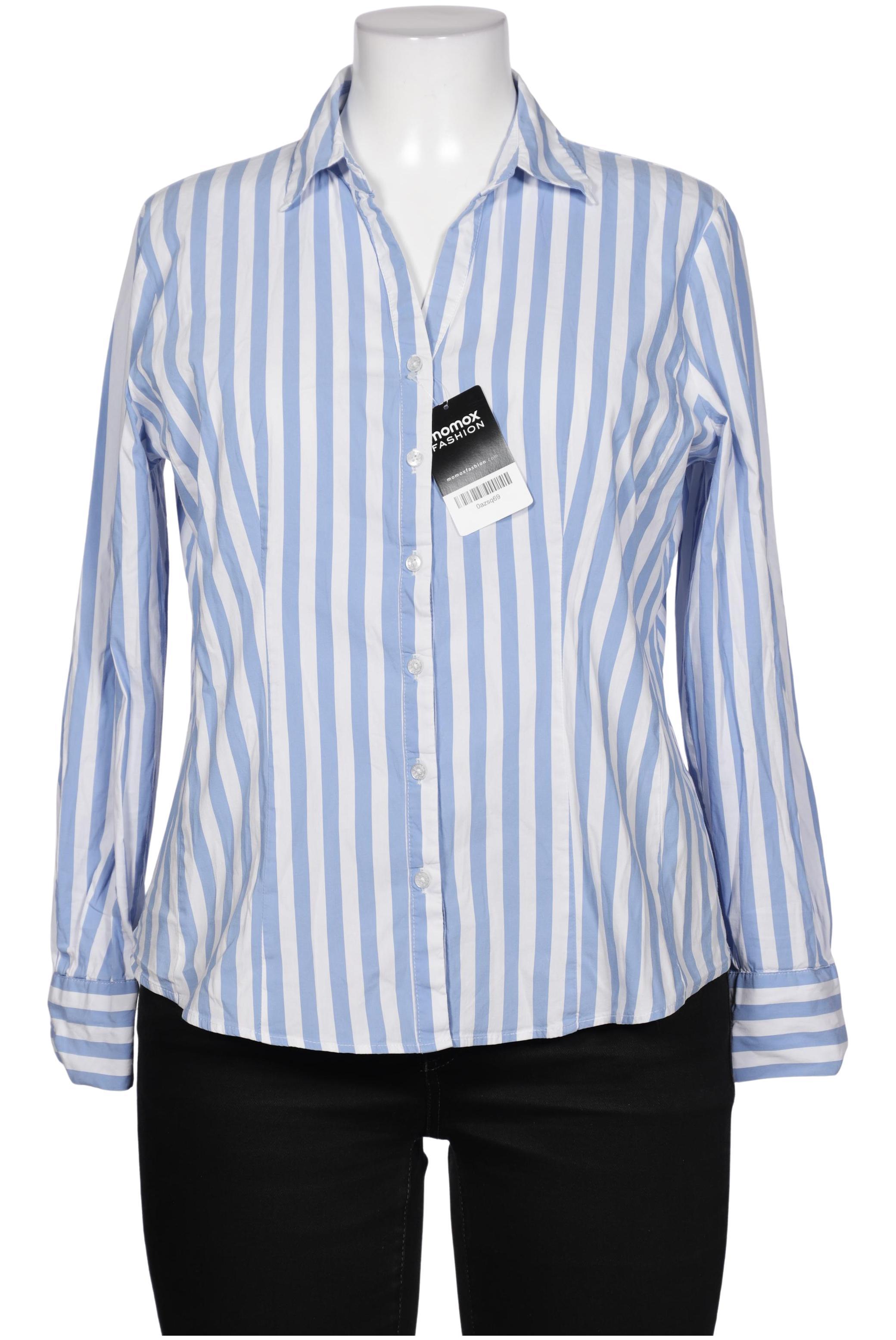 

More & More Damen Bluse, blau, Gr. 42