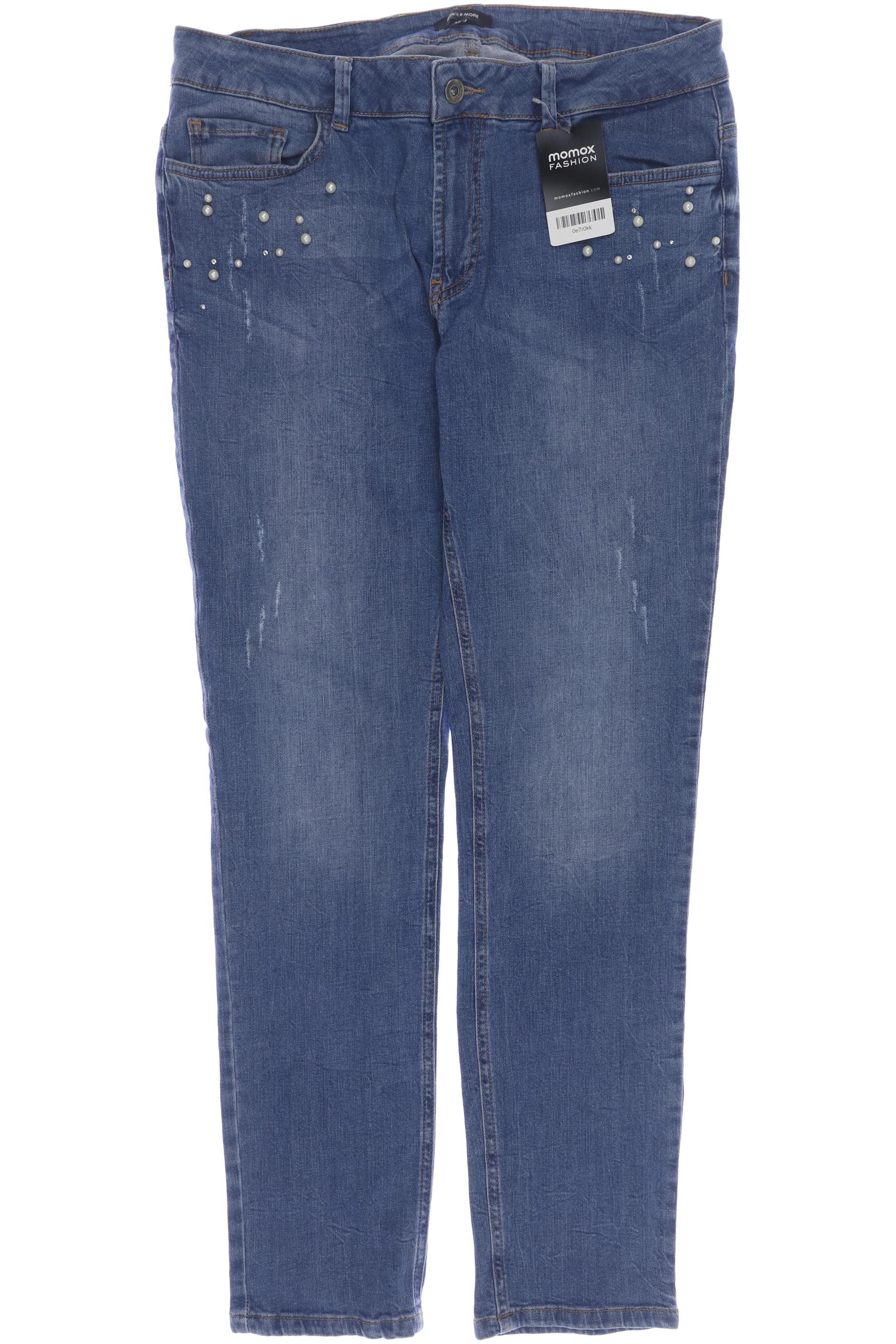 

More & More Damen Jeans, blau