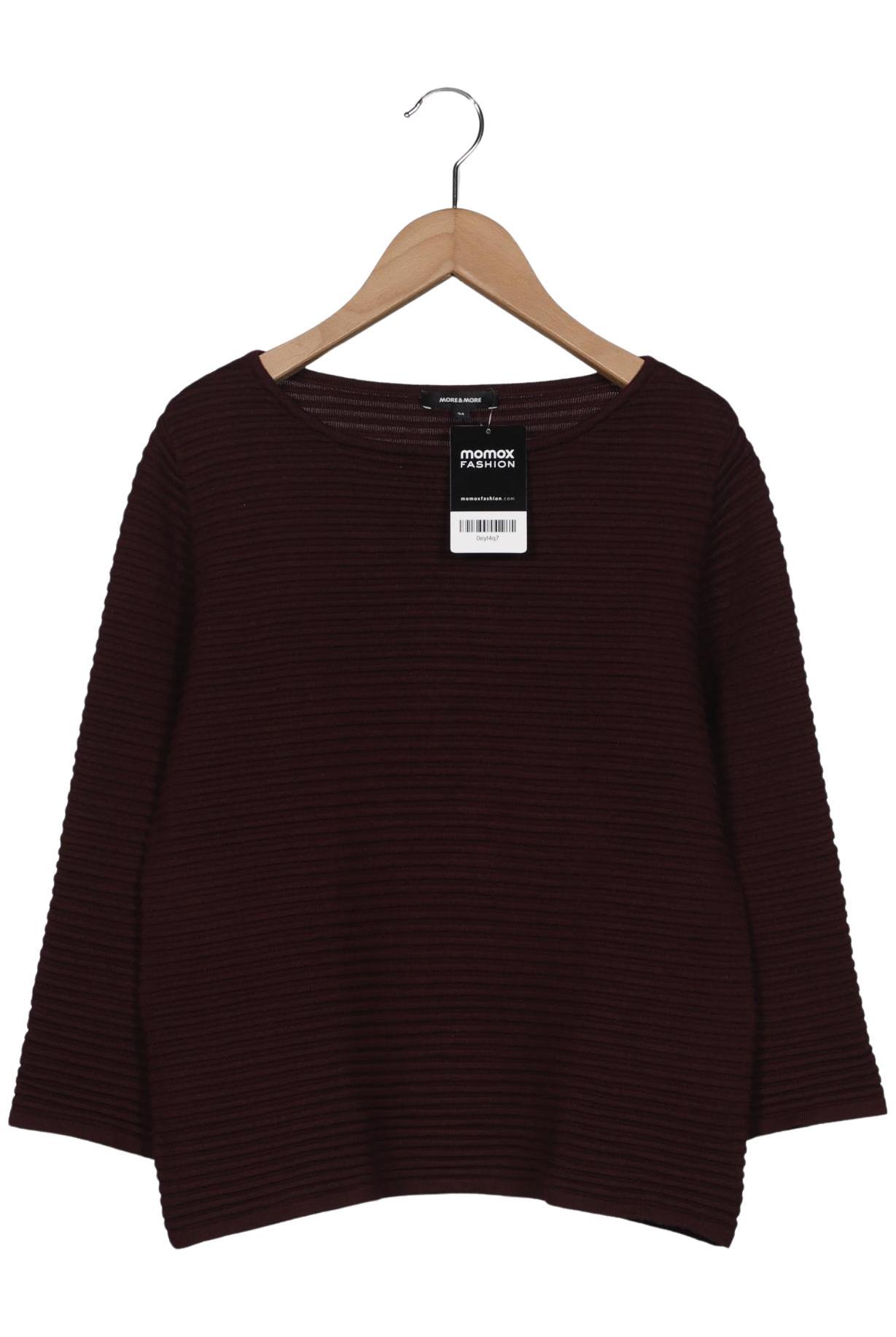 

More & More Damen Pullover, bordeaux, Gr. 34