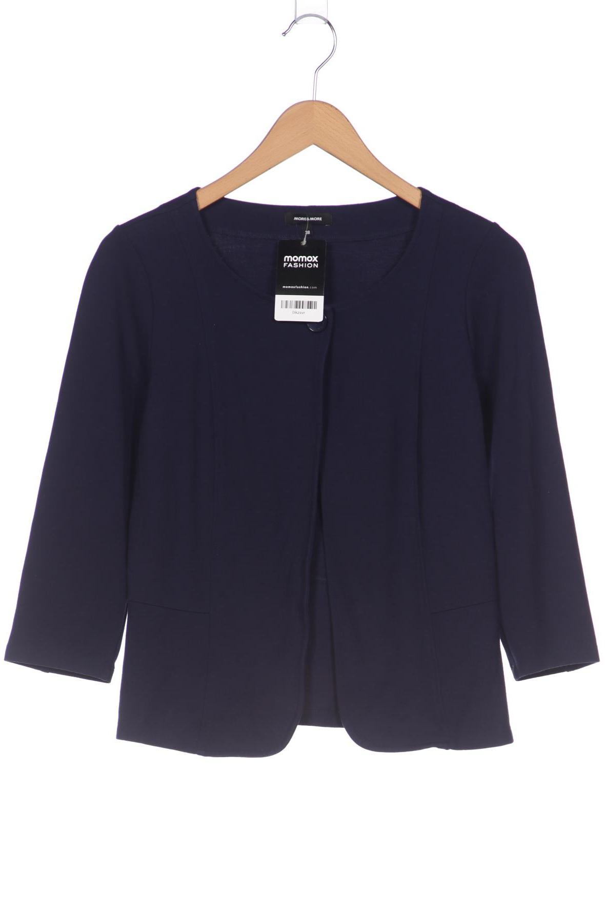 

More & More Damen Strickjacke, marineblau, Gr. 38