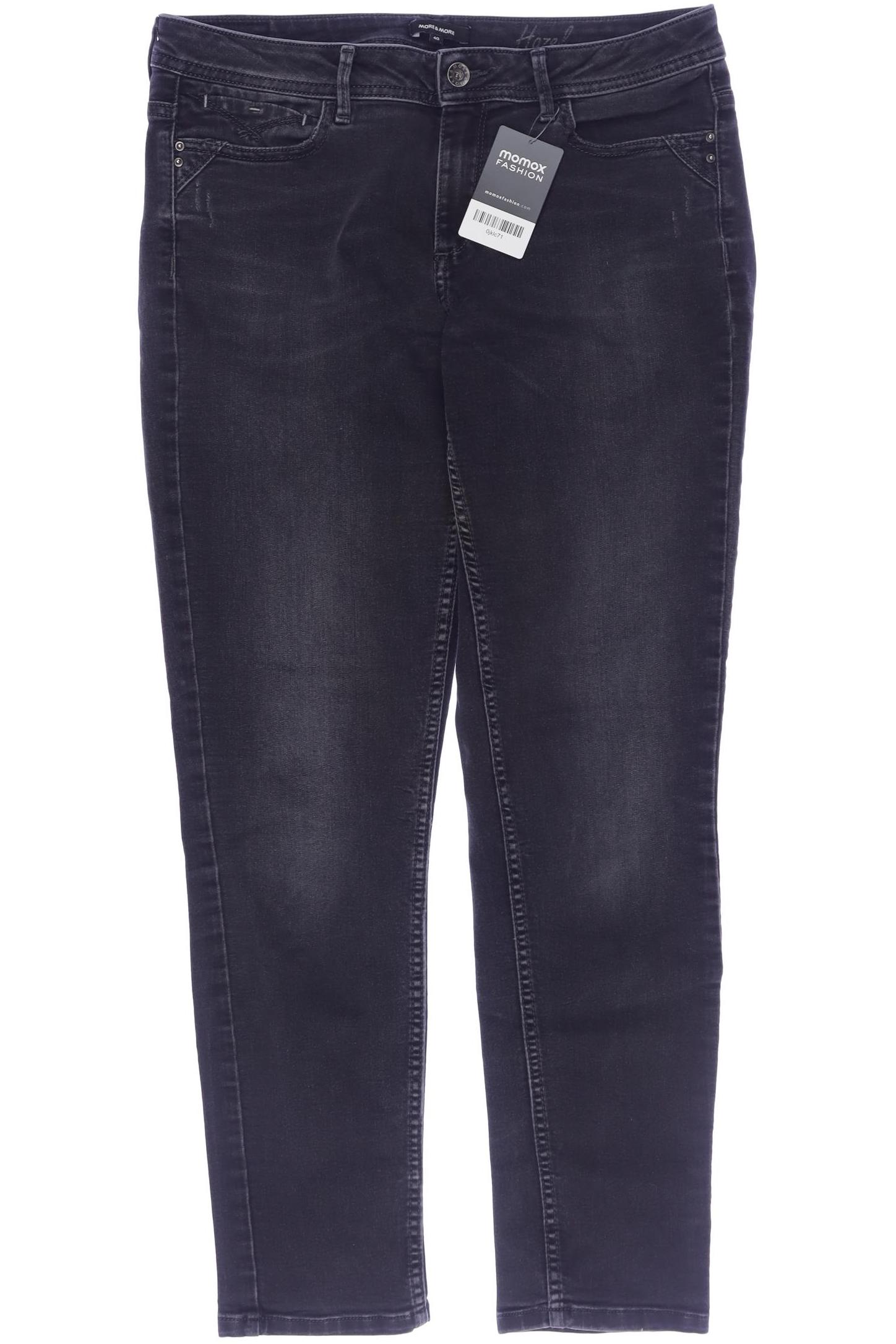 

More & More Damen Jeans, grau, Gr. 40