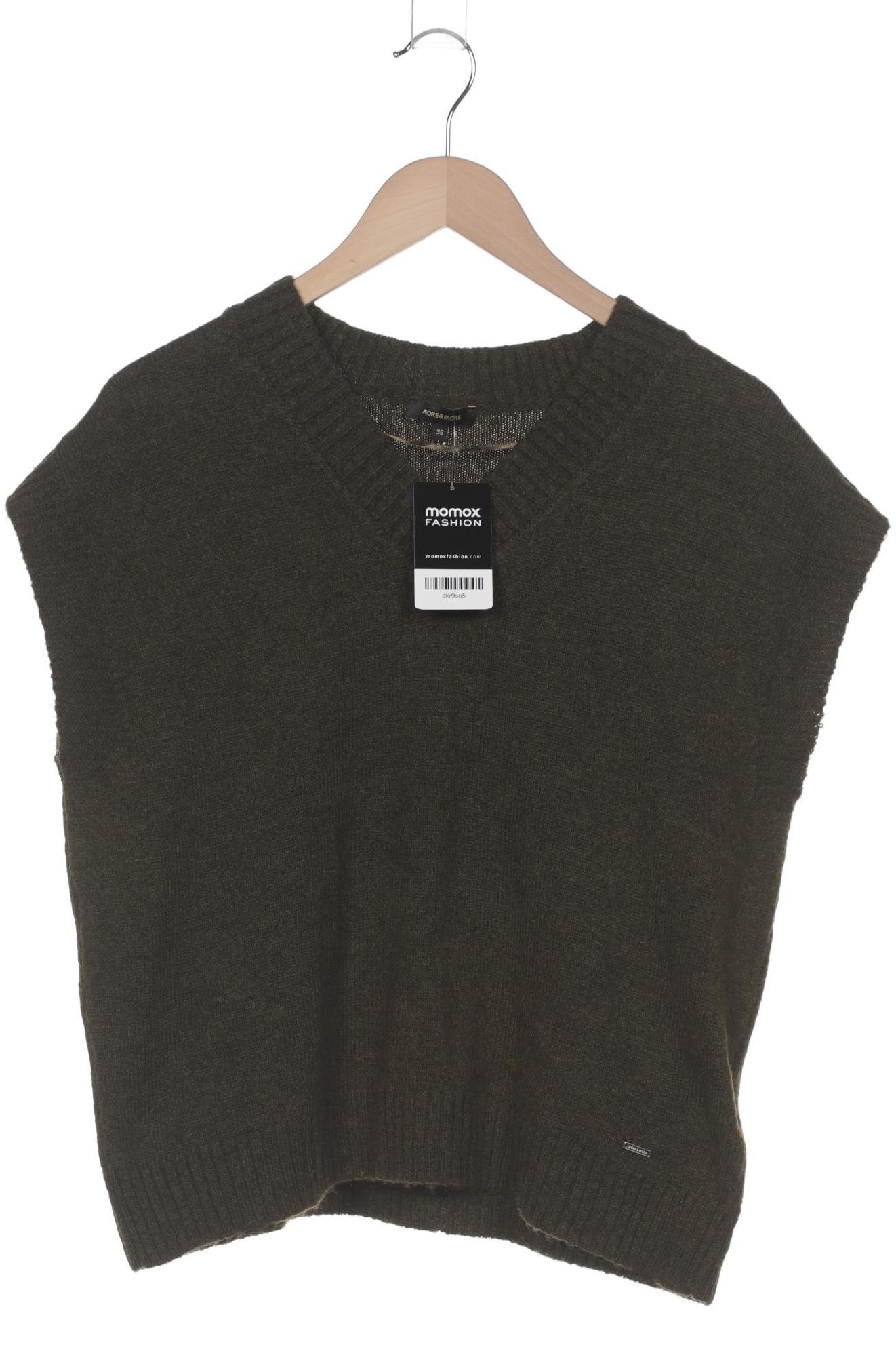 

More & More Damen Pullover, grün, Gr. 36
