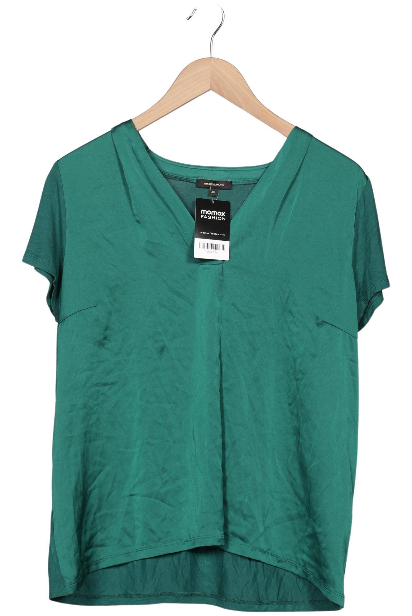 

More & More Damen T-Shirt, grün, Gr. 40