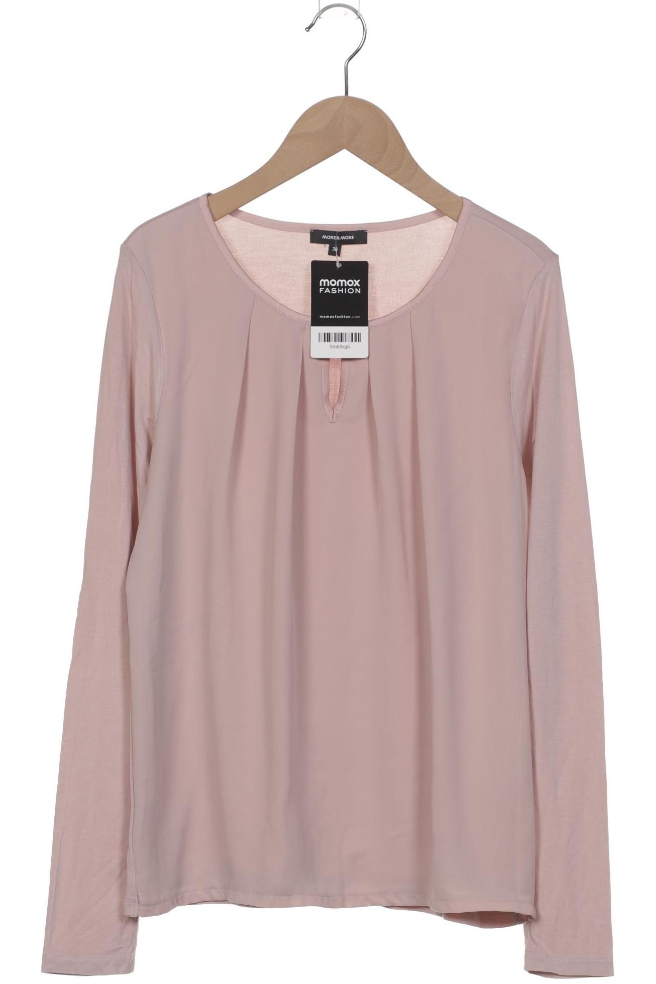 

More & More Damen Langarmshirt, pink, Gr. 36