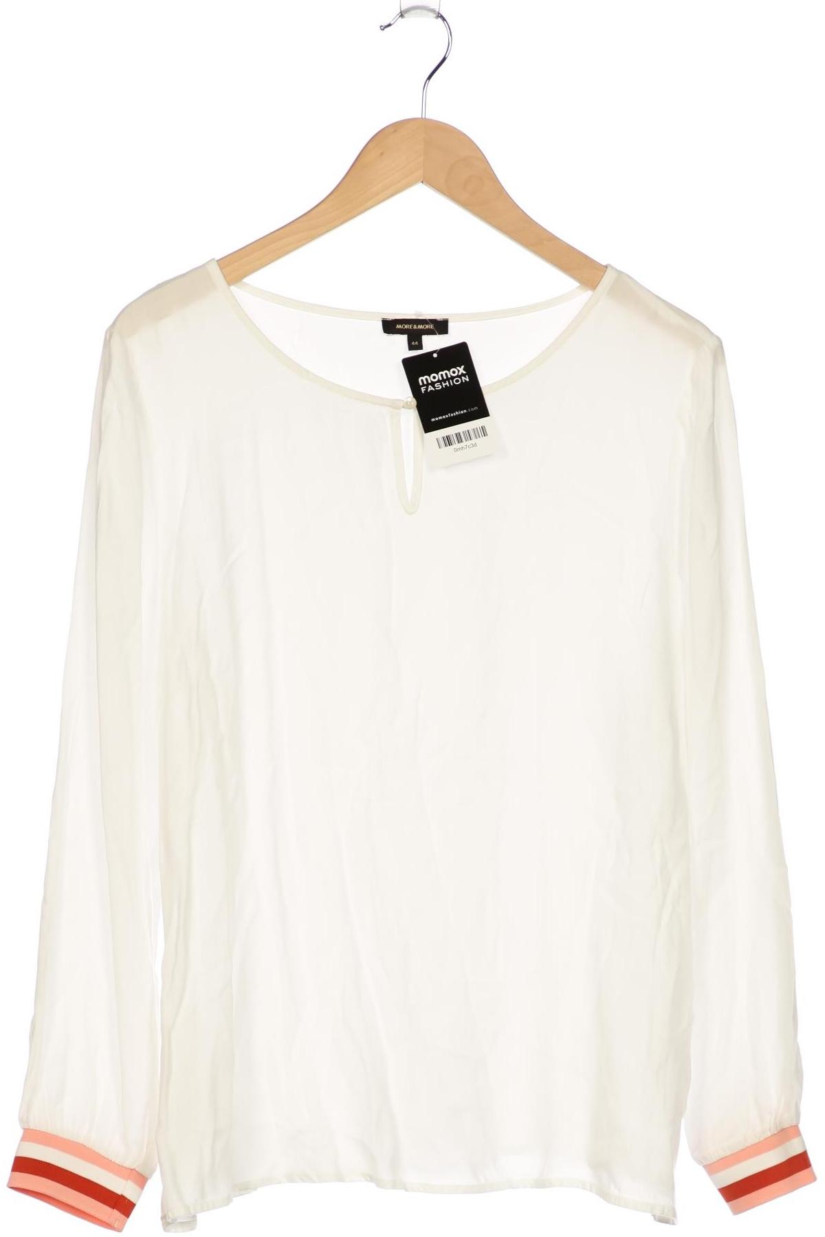 

More & More Damen Bluse, weiß, Gr. 44