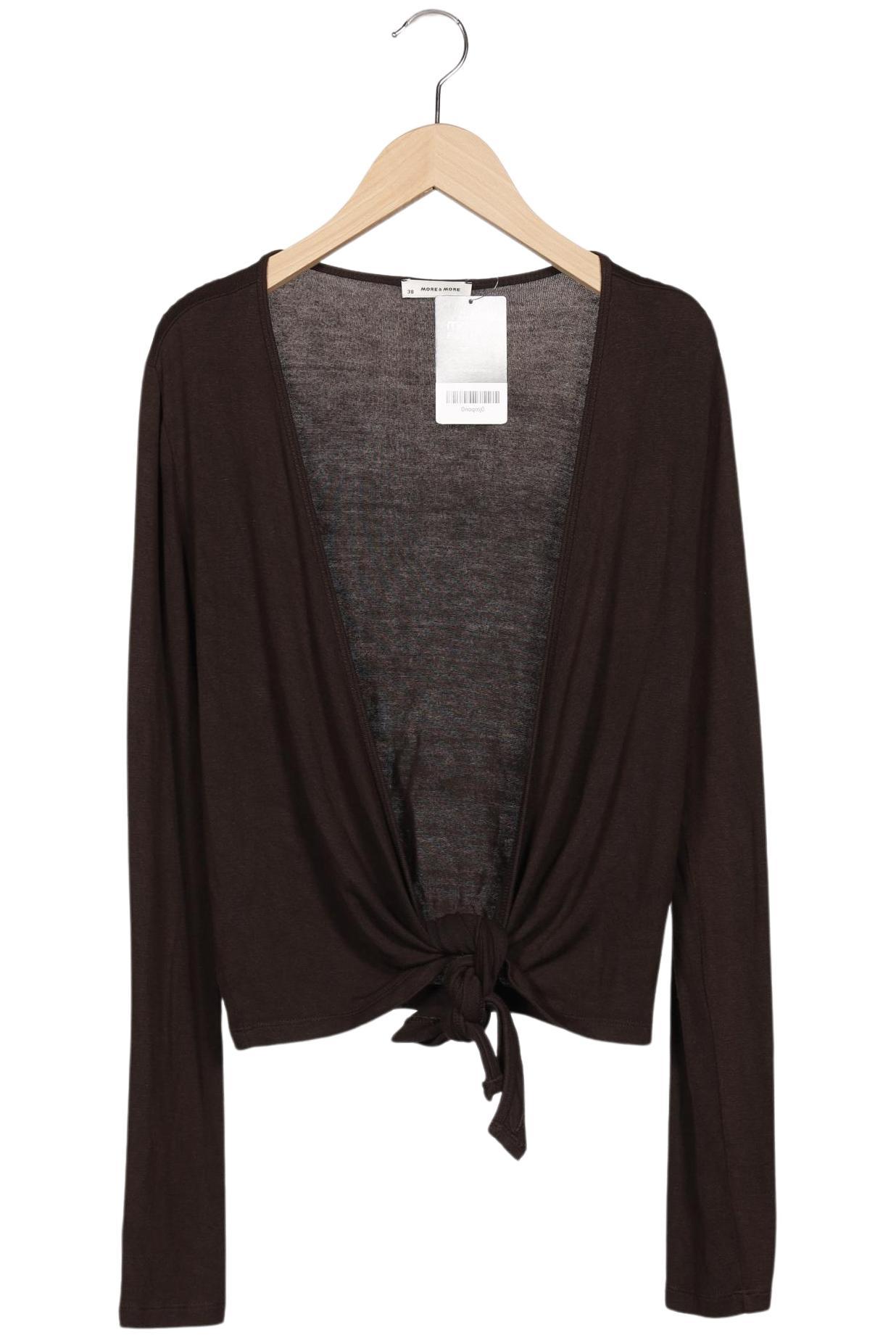 

More & More Damen Strickjacke, braun, Gr. 38