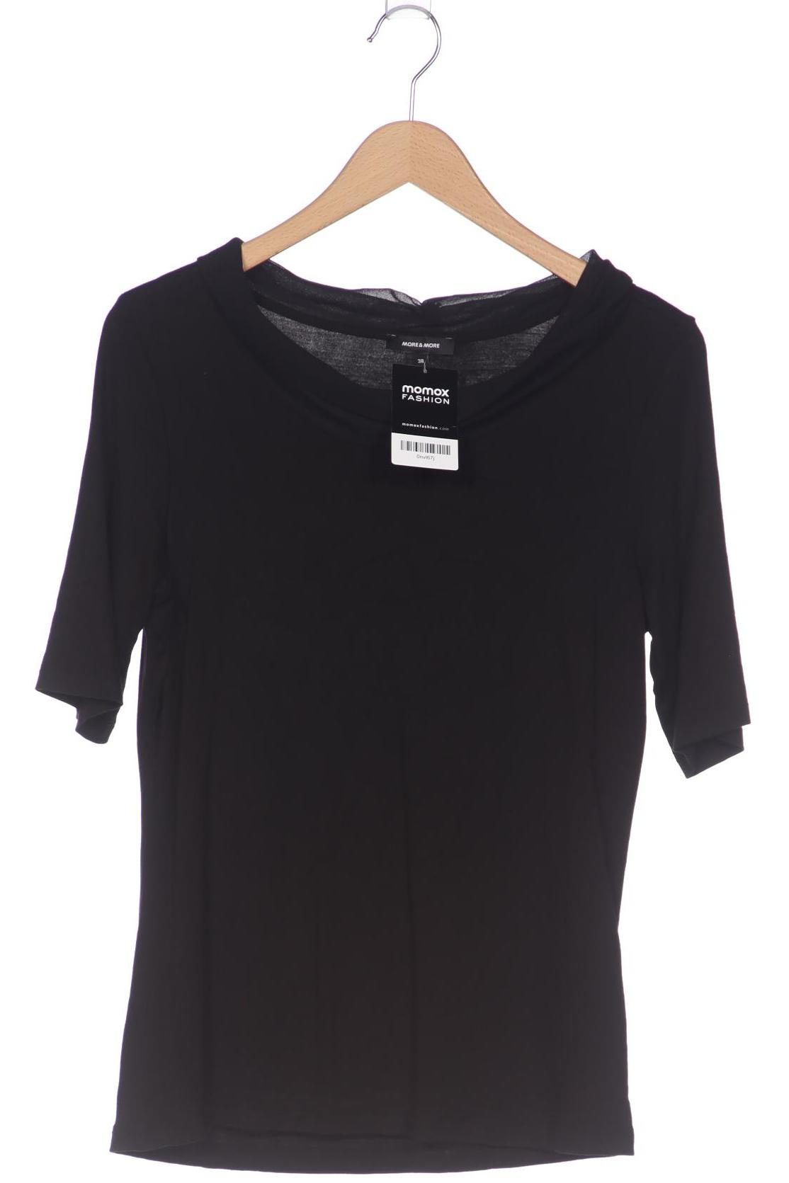 

More & More Damen T-Shirt, schwarz, Gr. 38