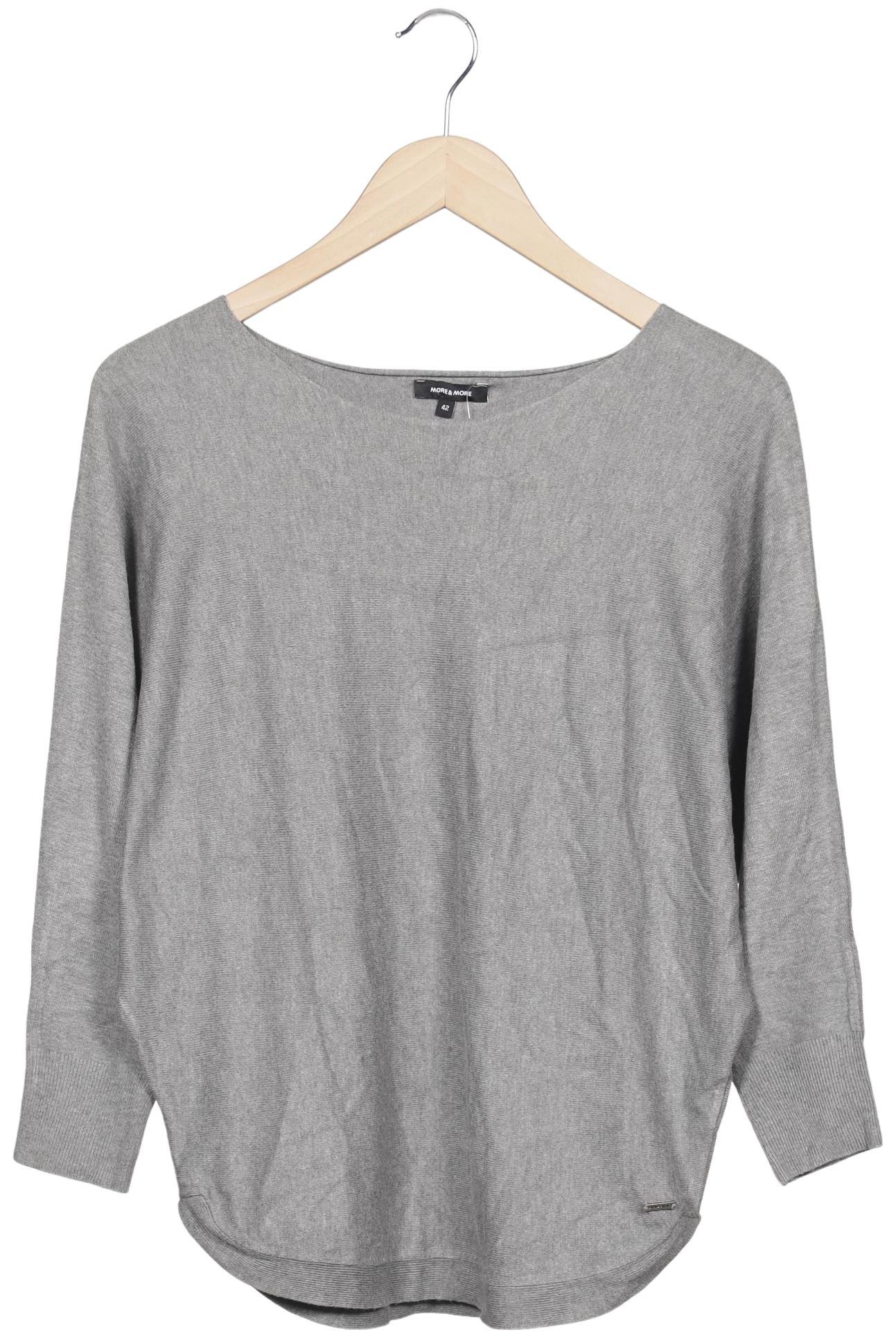 

More & More Damen Pullover, grau, Gr. 42