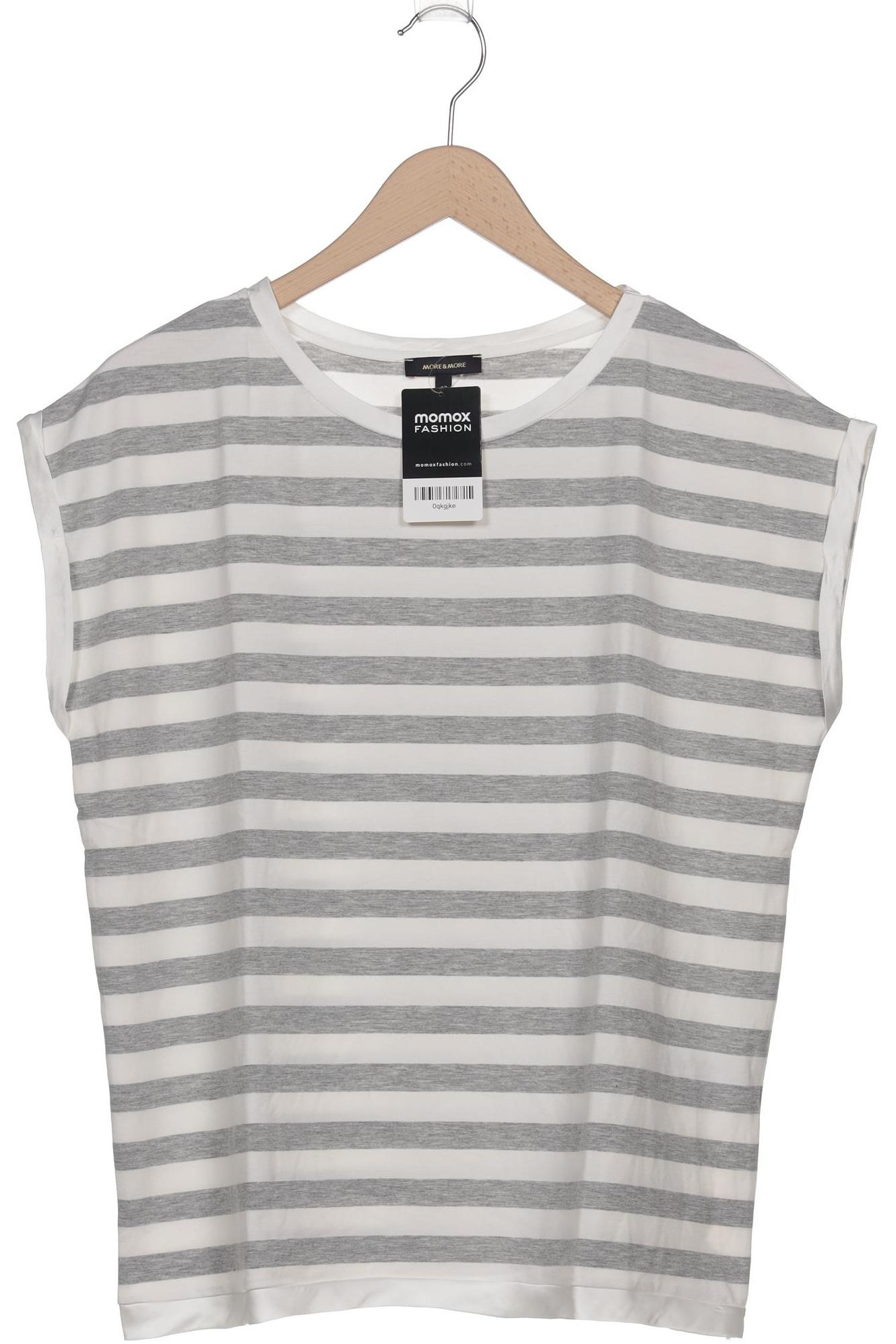 

More & More Damen T-Shirt, grau, Gr. 42