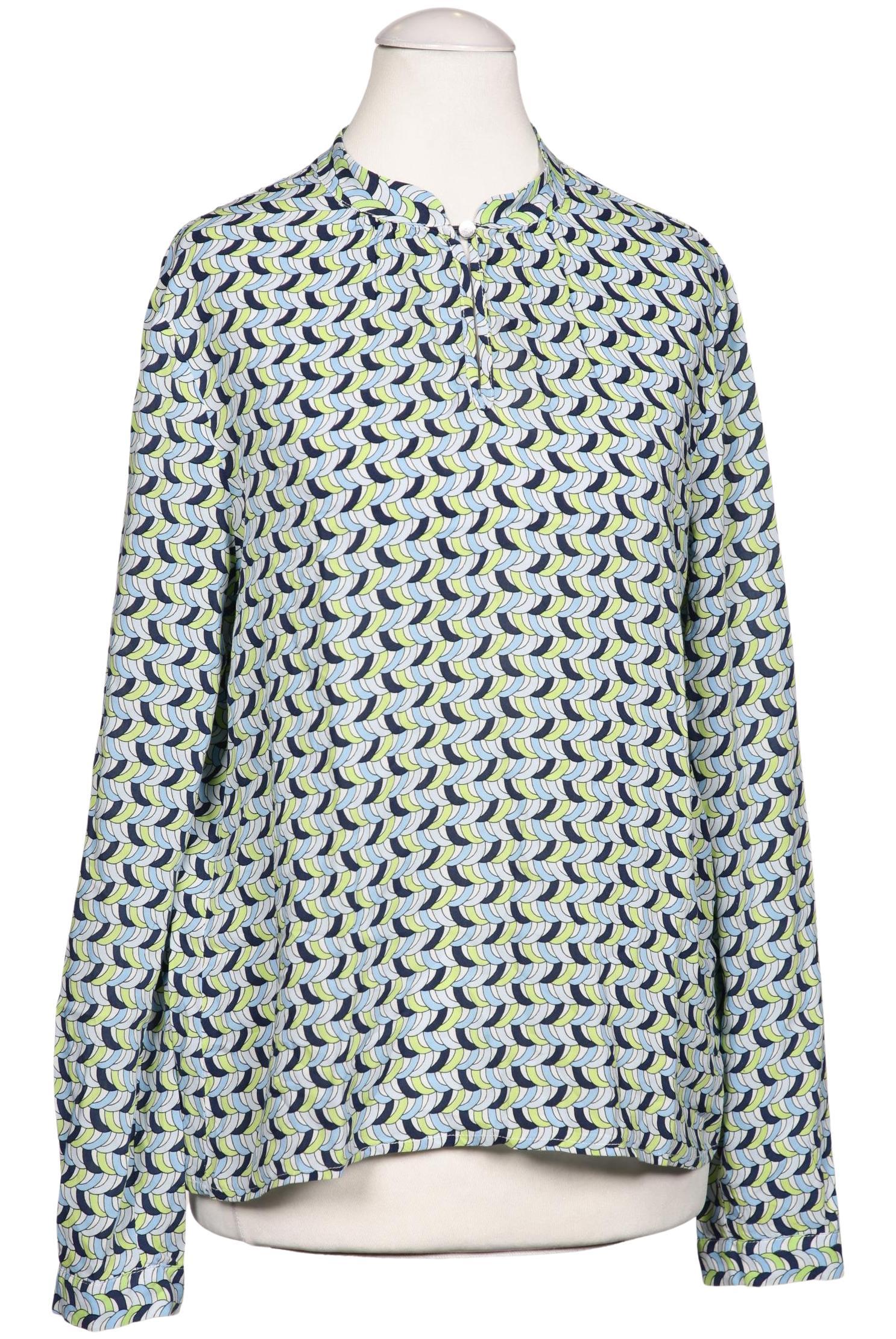

More & More Damen Bluse, blau, Gr. 34