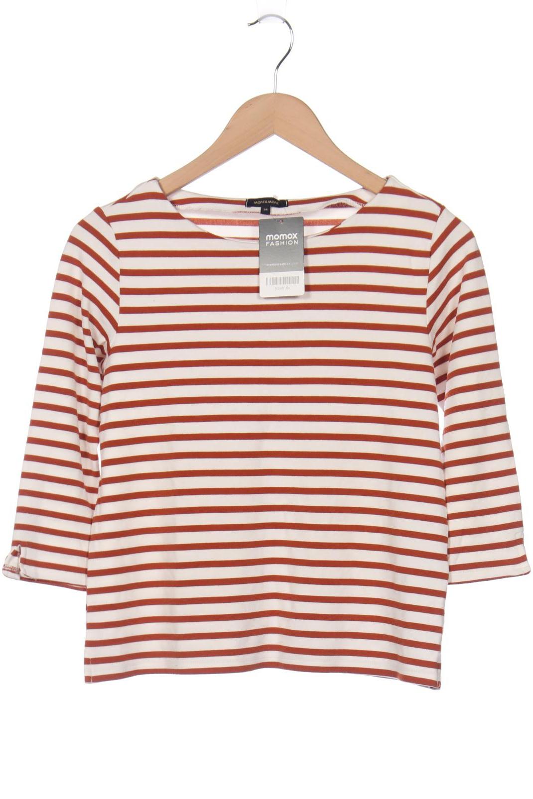 

More & More Damen Langarmshirt, braun, Gr. 34