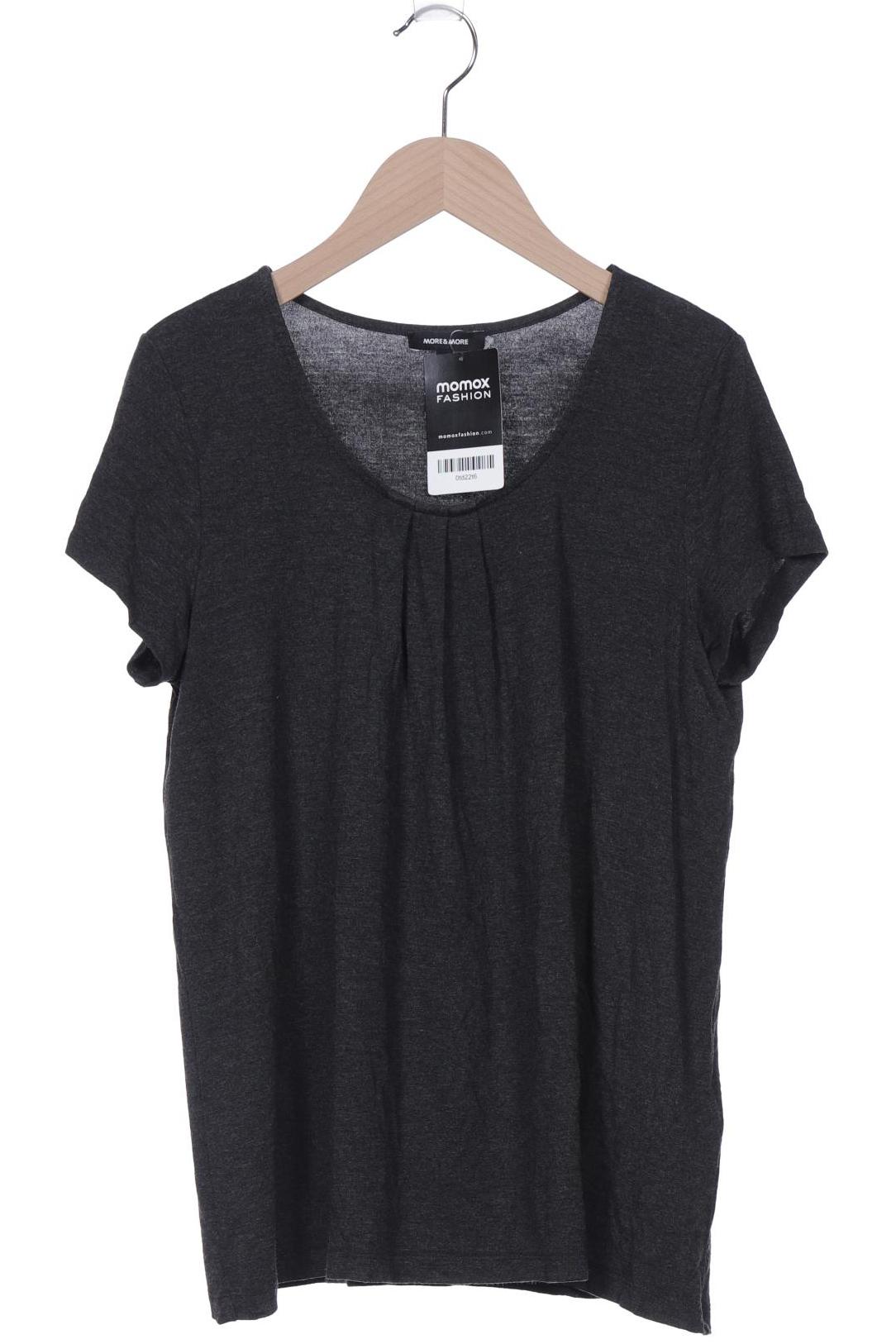 

More & More Damen T-Shirt, grau, Gr. 34