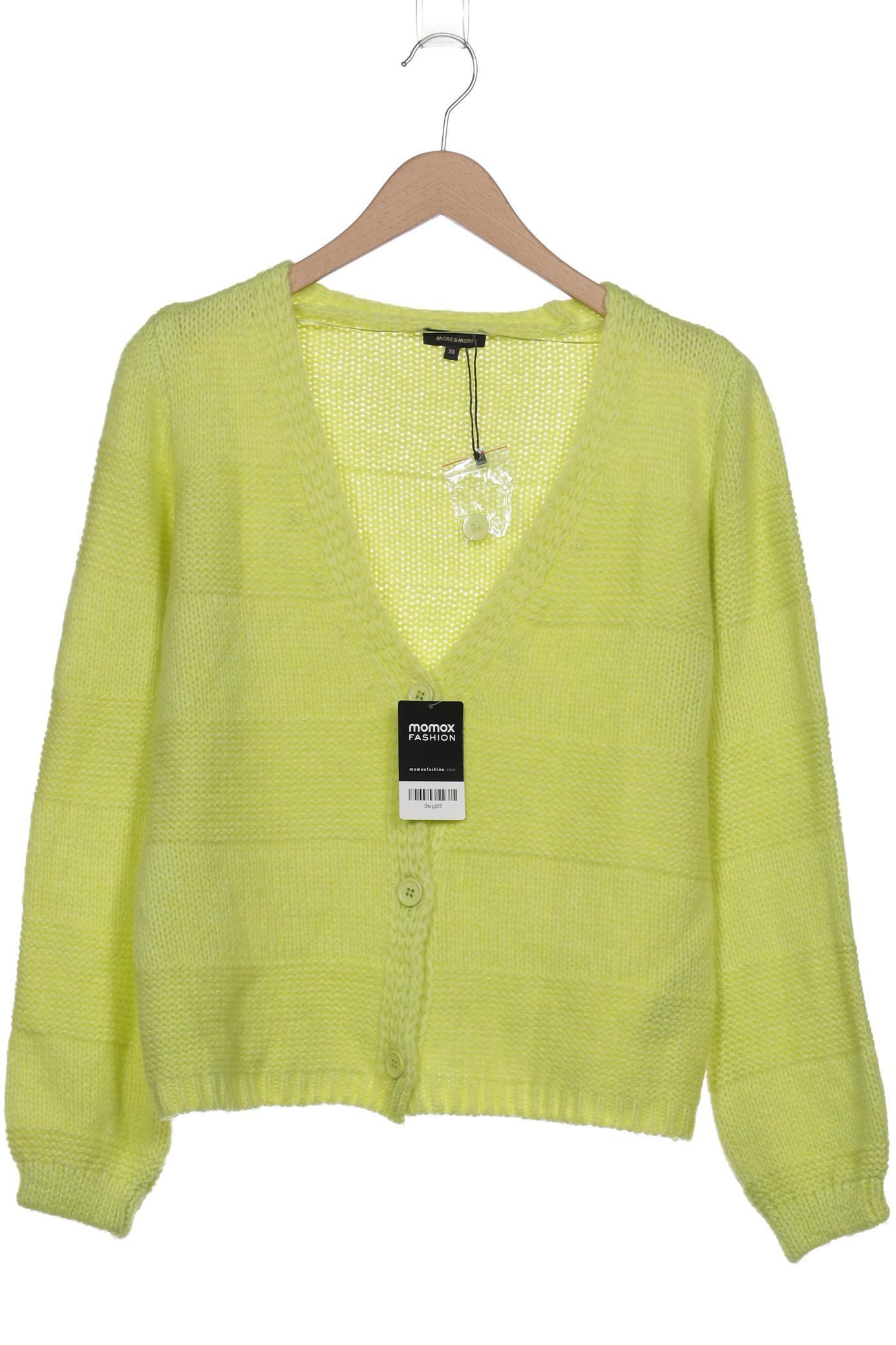 

More & More Damen Strickjacke, hellgrün, Gr. 36
