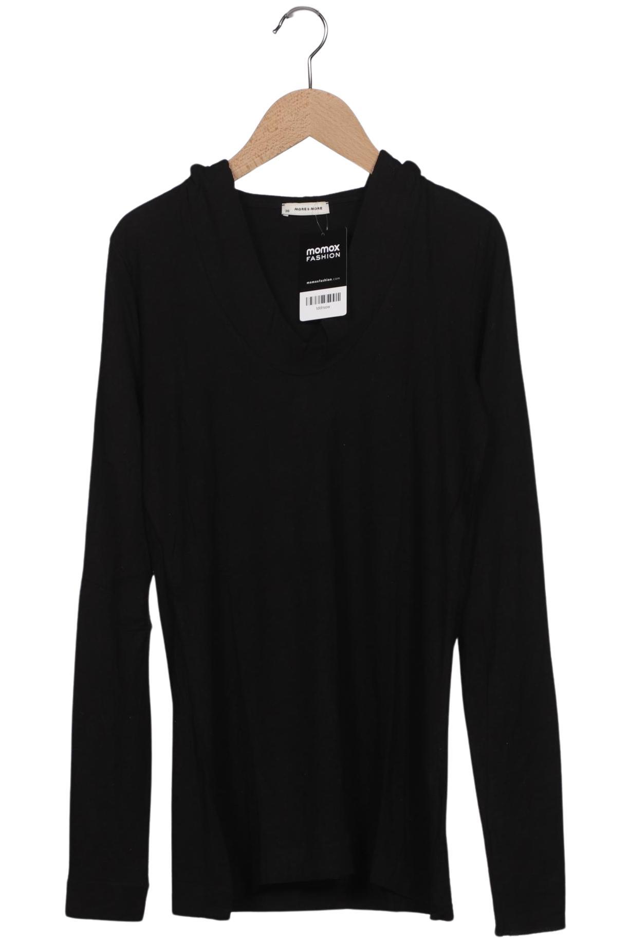 

More & More Damen Langarmshirt, schwarz, Gr. 36