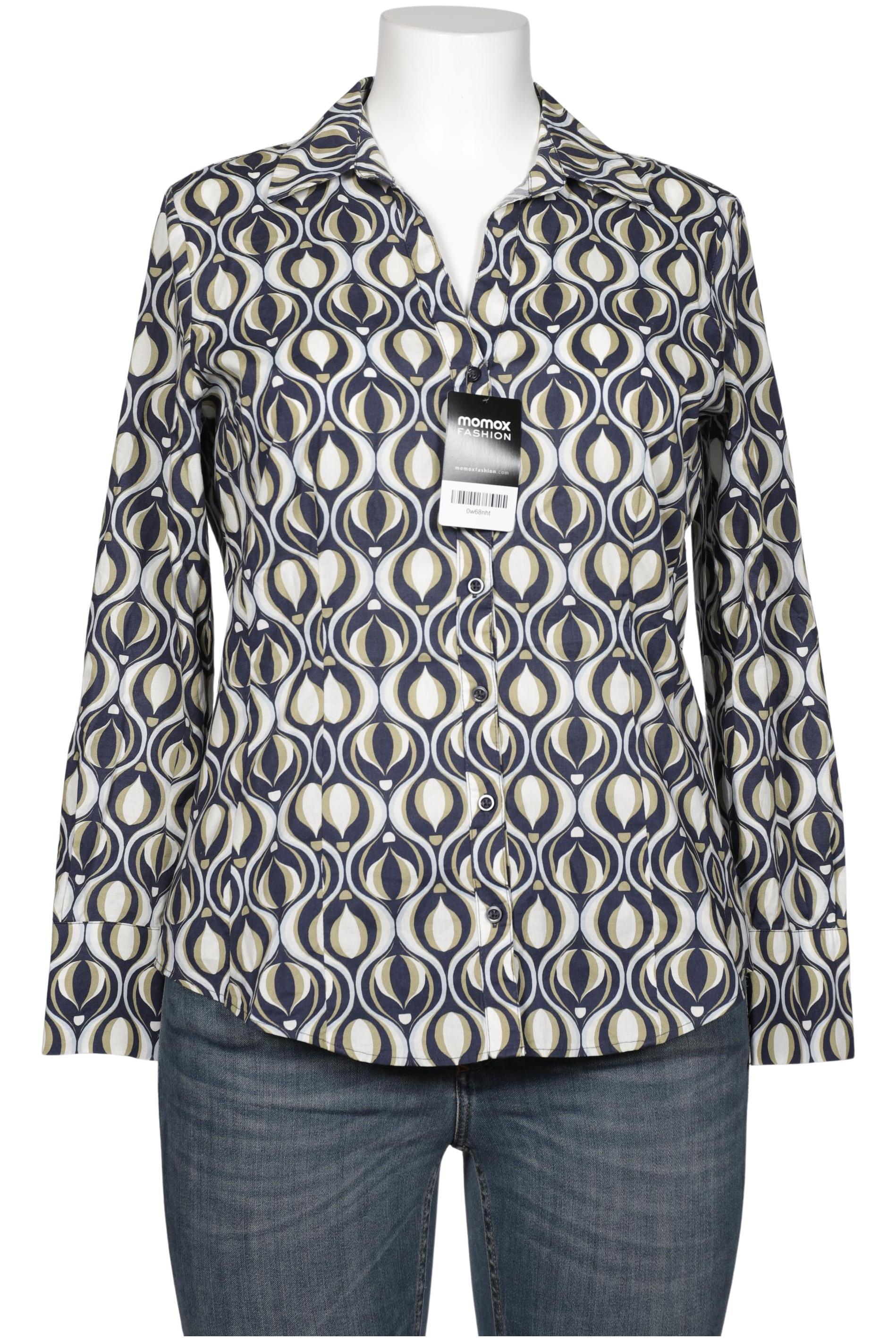 

More & More Damen Bluse, blau, Gr. 42