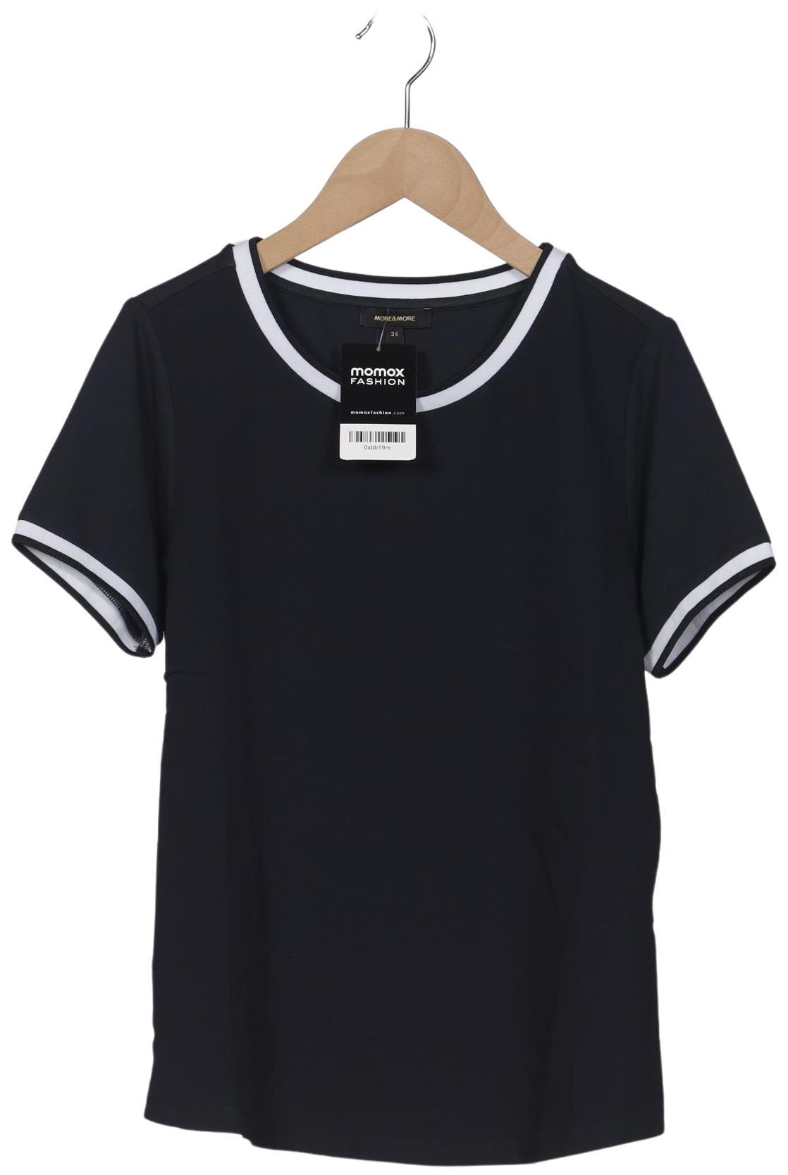 

More & More Damen T-Shirt, marineblau, Gr. 34