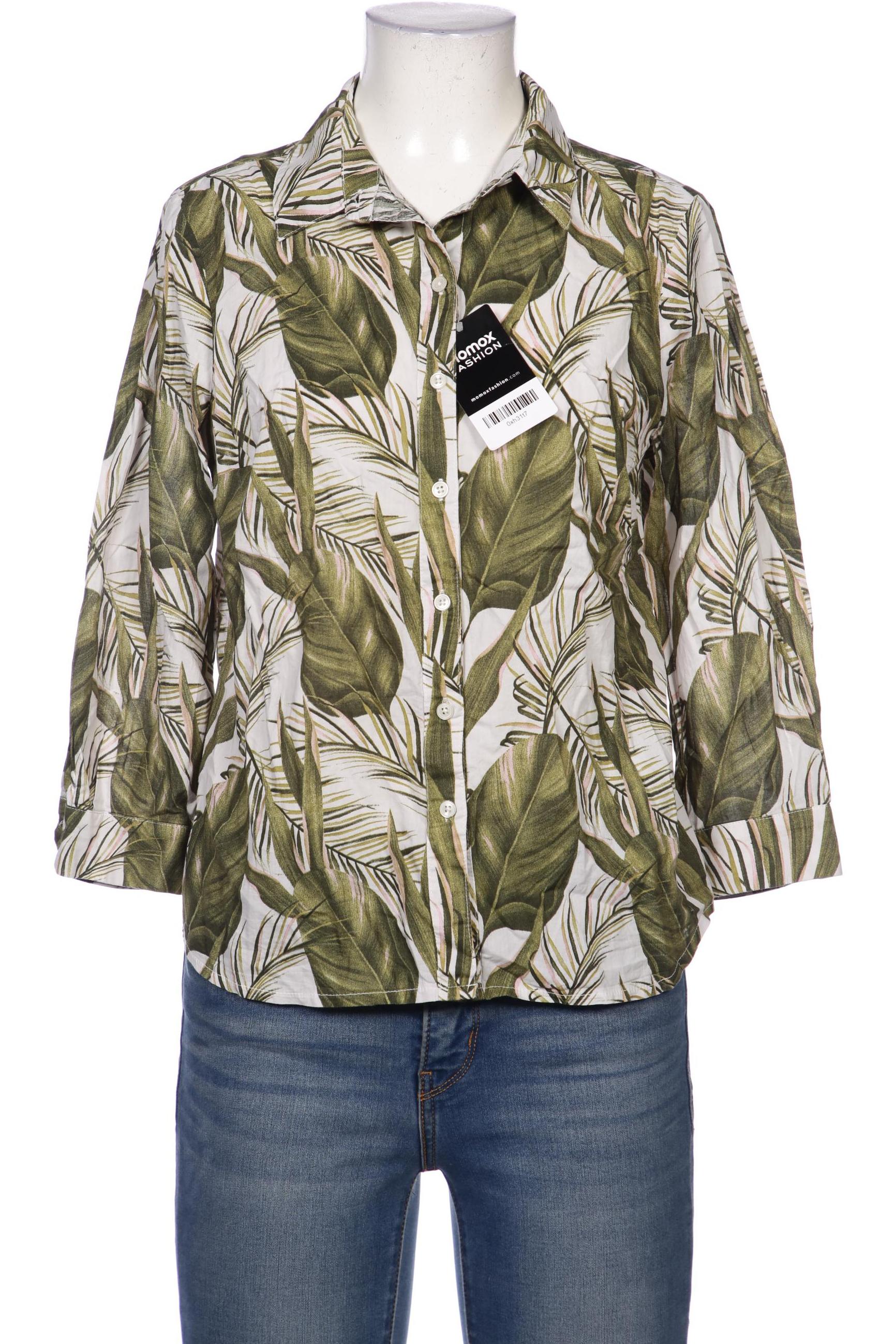 

More & More Damen Bluse, grün, Gr. 34