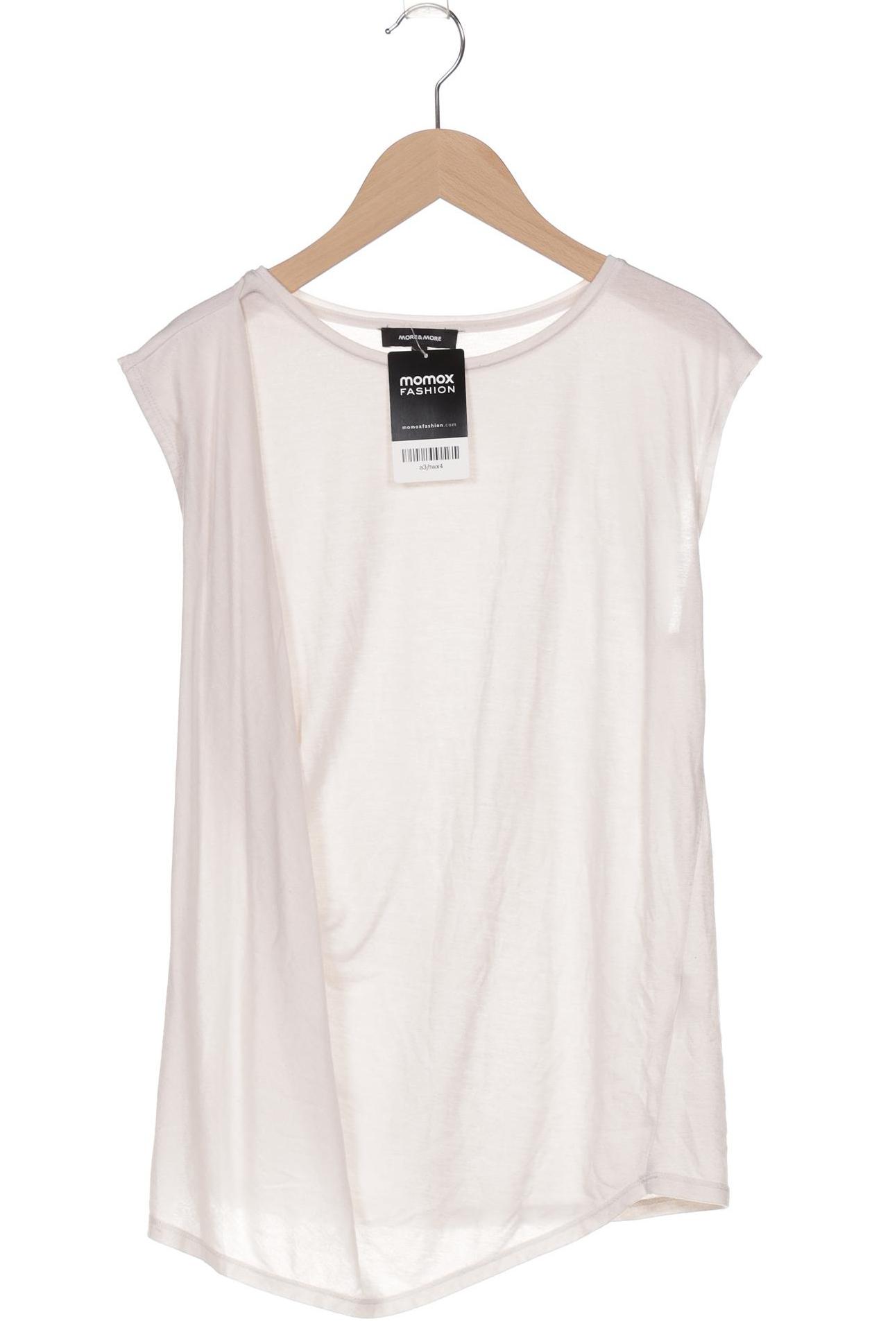 

More & More Damen T-Shirt, cremeweiß, Gr. 38