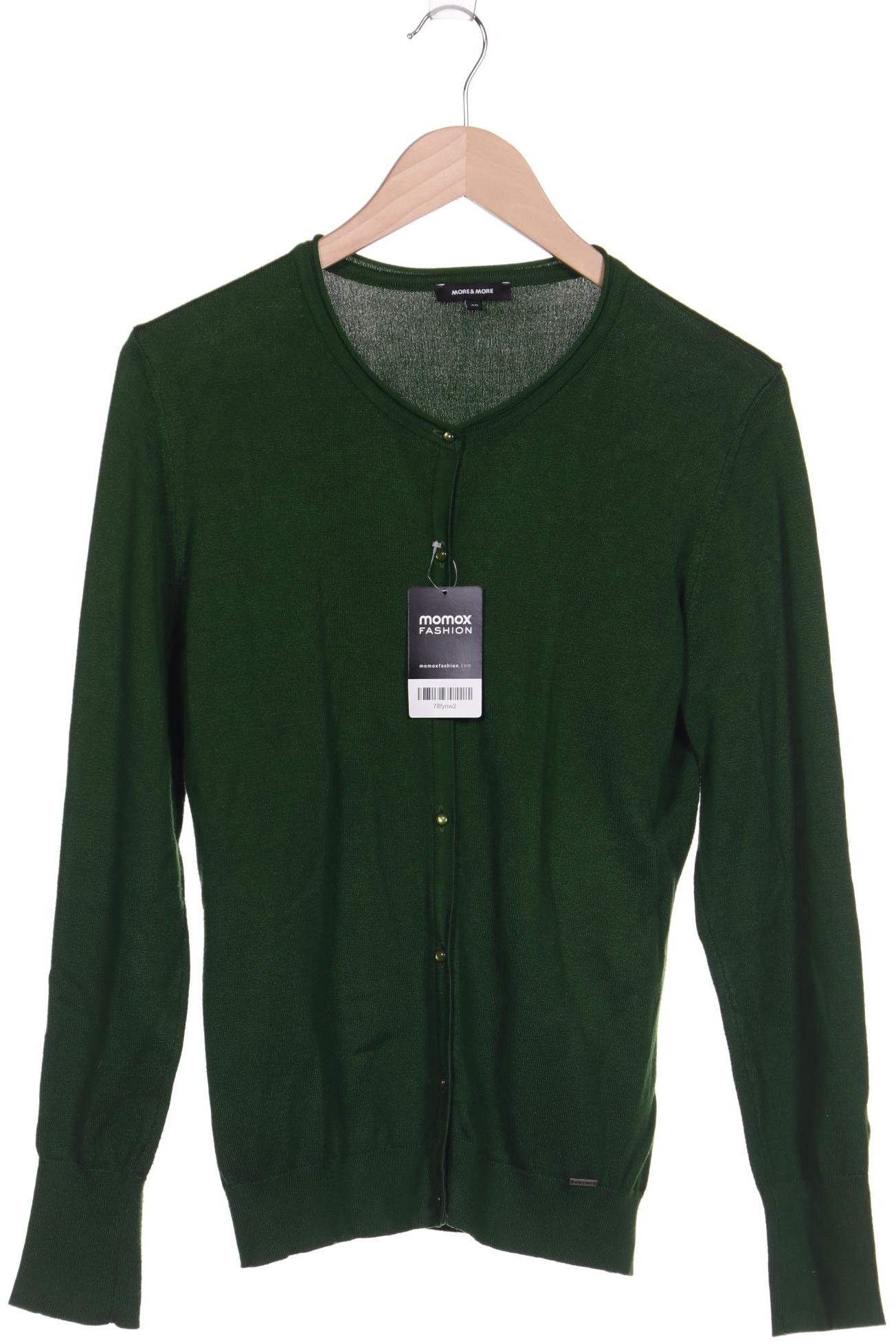 

More & More Damen Strickjacke, grün, Gr. 40