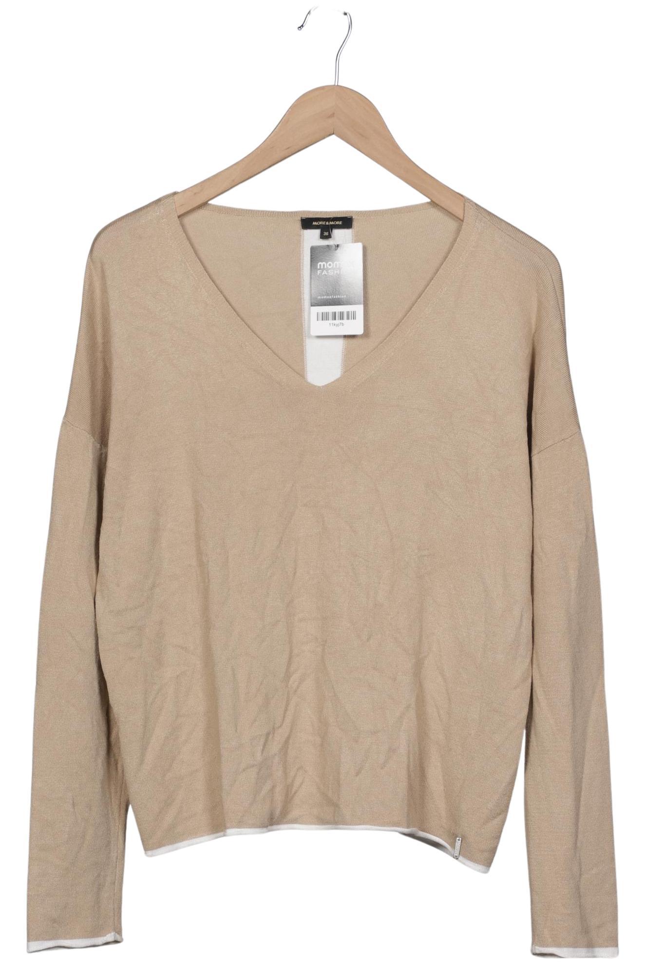 

More & More Damen Pullover, beige, Gr. 36