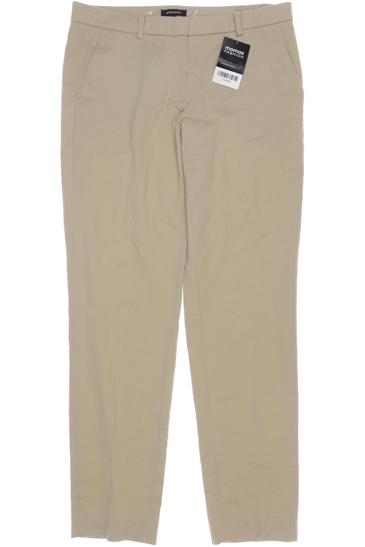 

More & More Damen Stoffhose, beige, Gr. 36