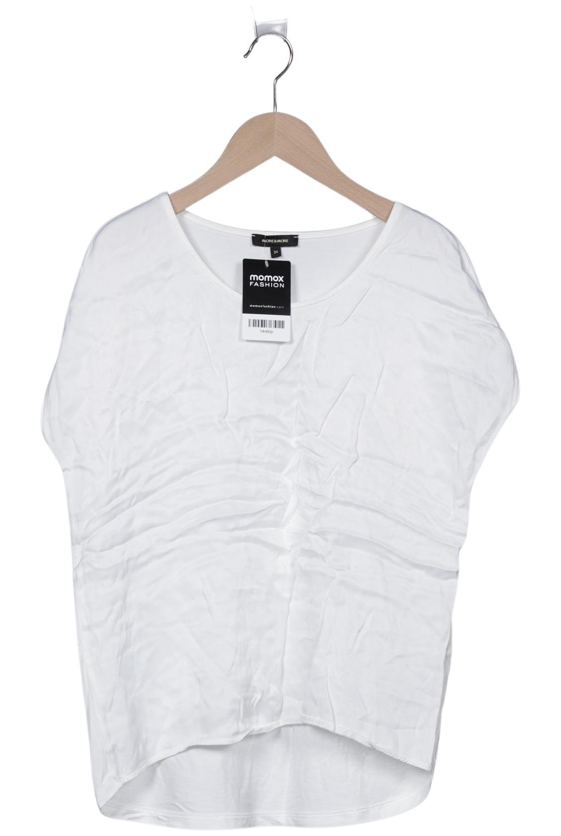 

More & More Damen T-Shirt, weiß, Gr. 34