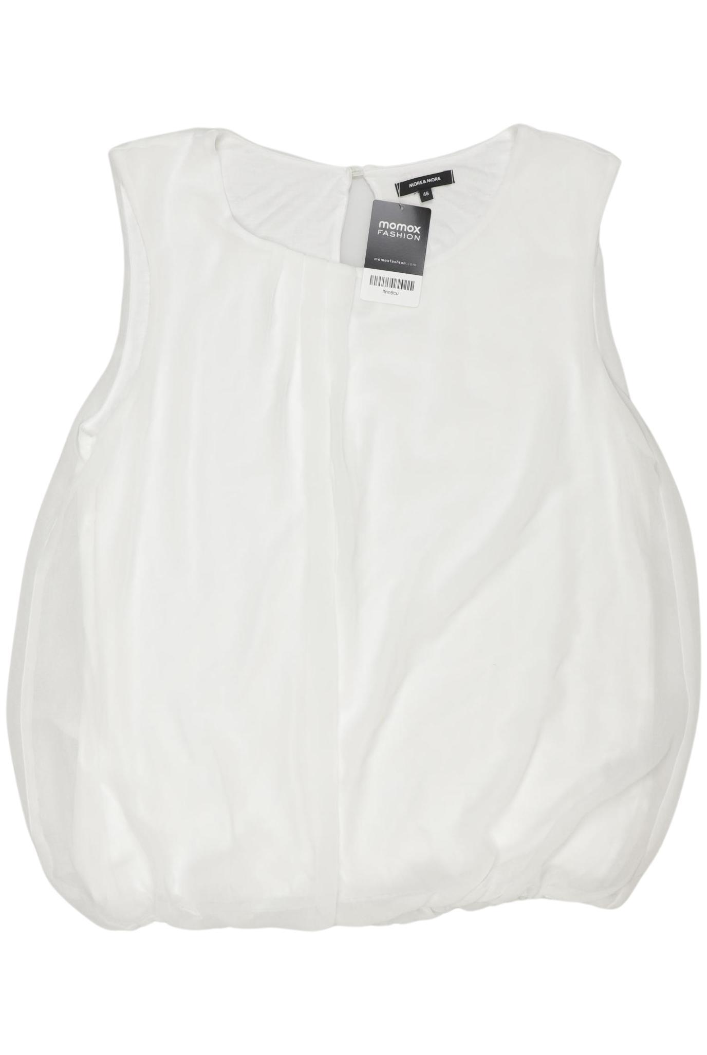 

More & More Damen Top, weiß, Gr. 46