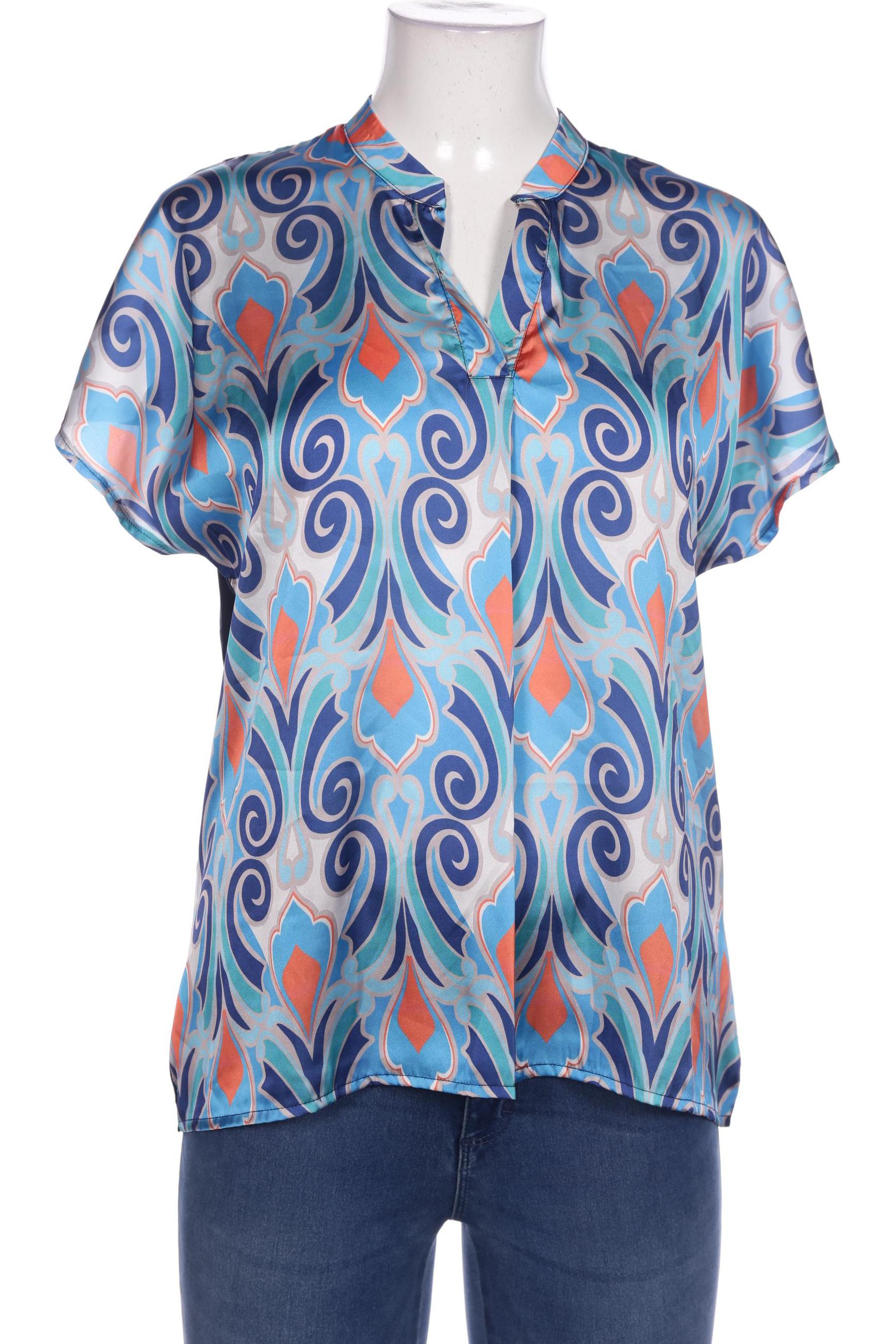 

More & More Damen Bluse, blau, Gr. 40