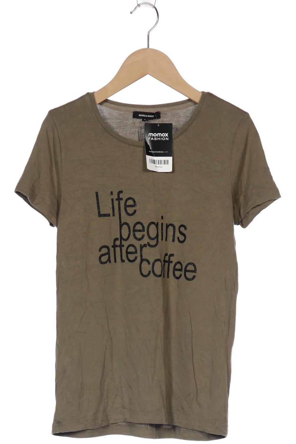 

More & More Damen T-Shirt, grün, Gr. 34