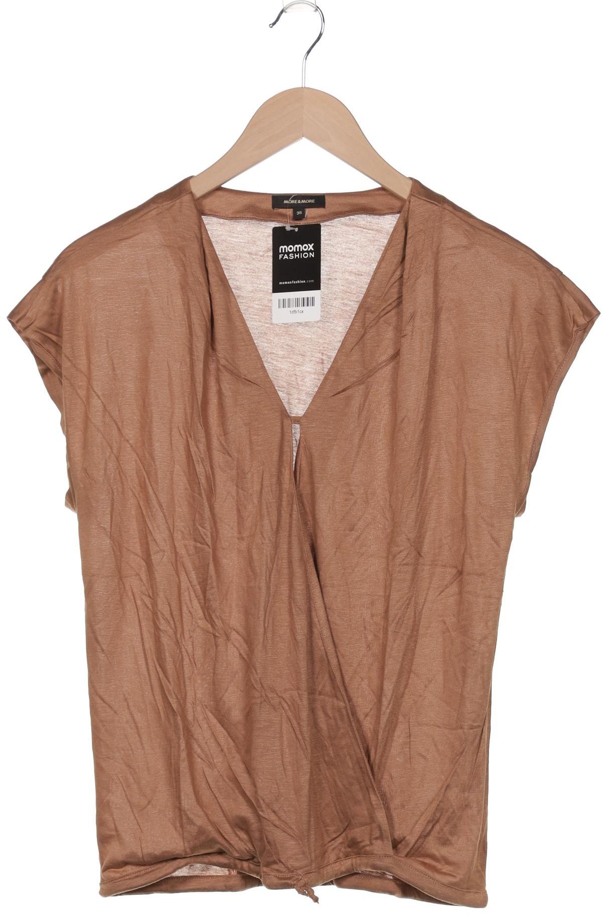 

More & More Damen T-Shirt, braun, Gr. 36