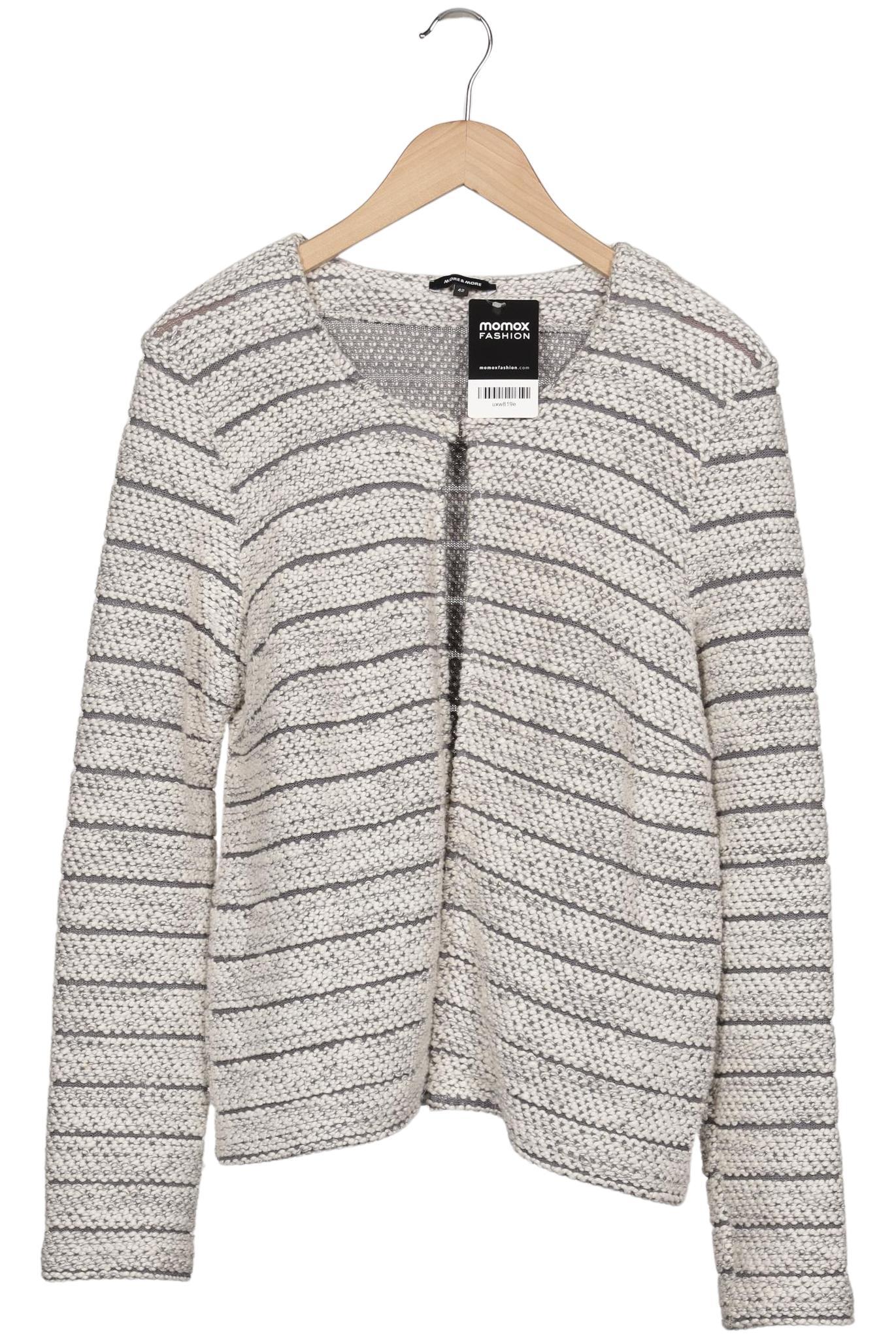 

More & More Damen Strickjacke, grau, Gr. 42