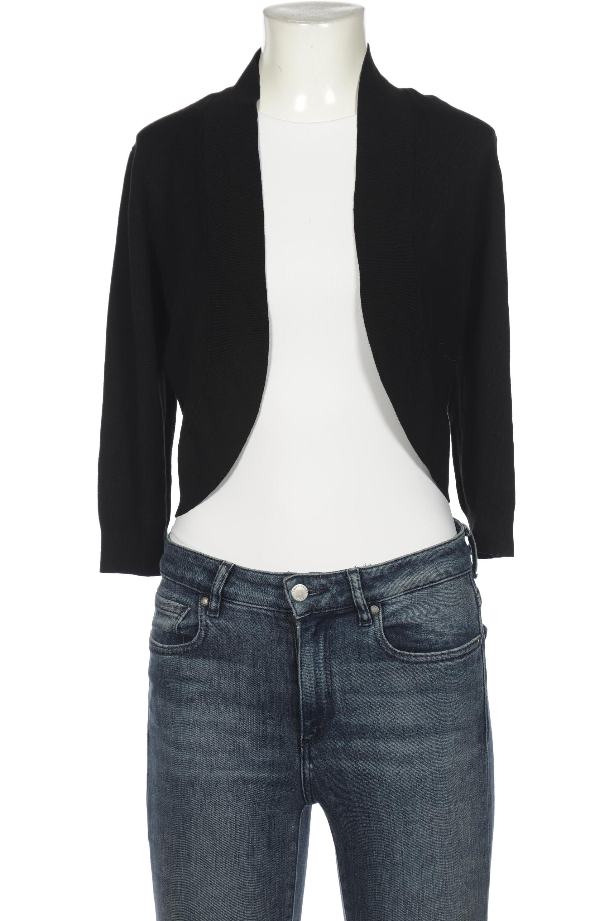 

More & More Damen Strickjacke, schwarz, Gr. 34