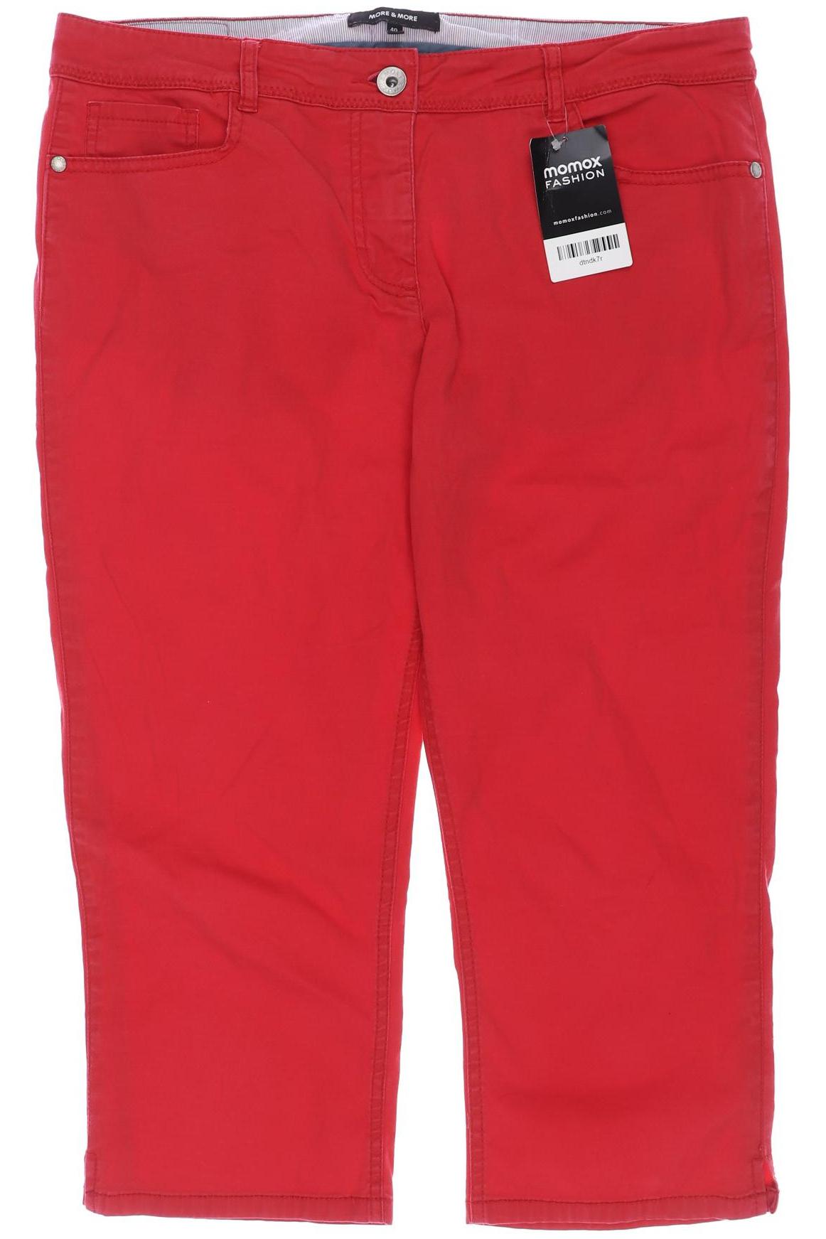 

More & More Damen Stoffhose, rot, Gr. 40