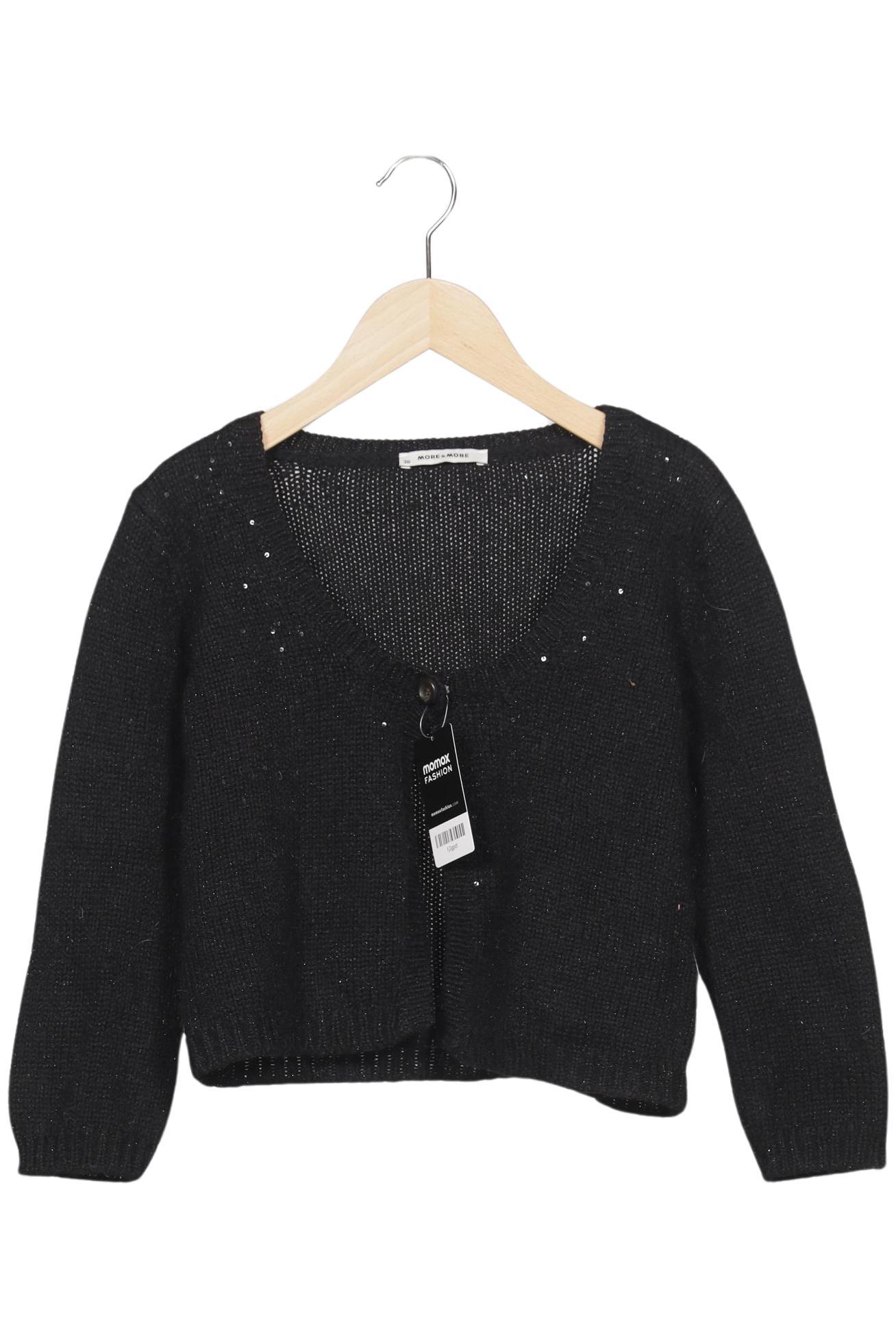 

More & More Damen Strickjacke, schwarz, Gr. 36