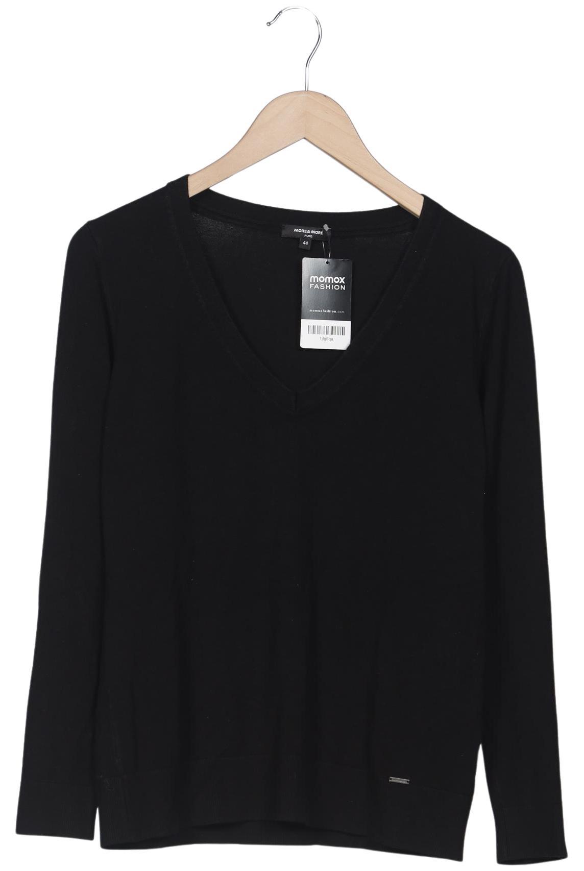 

More & More Damen Pullover, schwarz, Gr. 44
